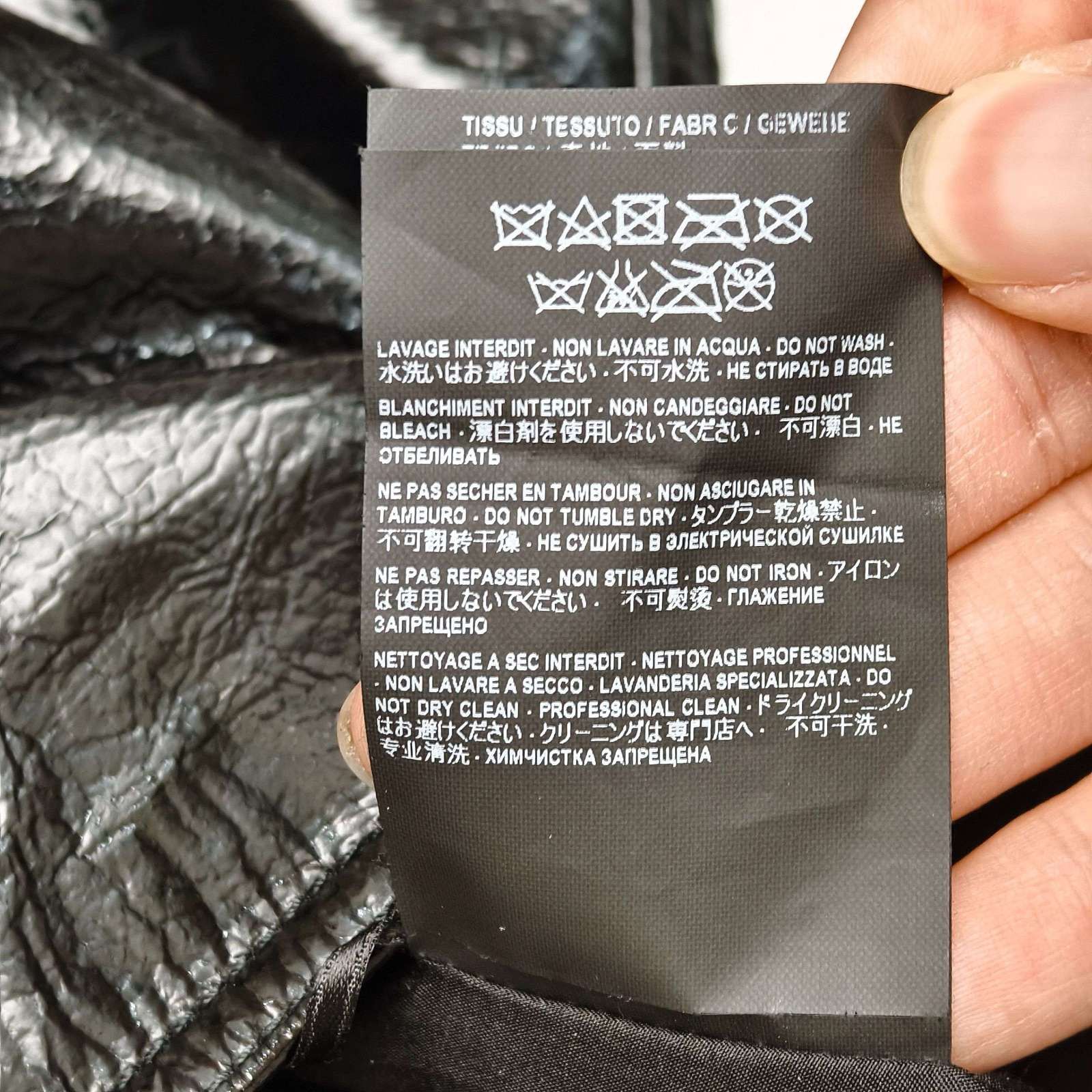Saint Laurent Paris Saint Laurent Deer Leather Mini Skirt Size 40 Size 28" / US 6 / IT 42 - 12 Thumbnail