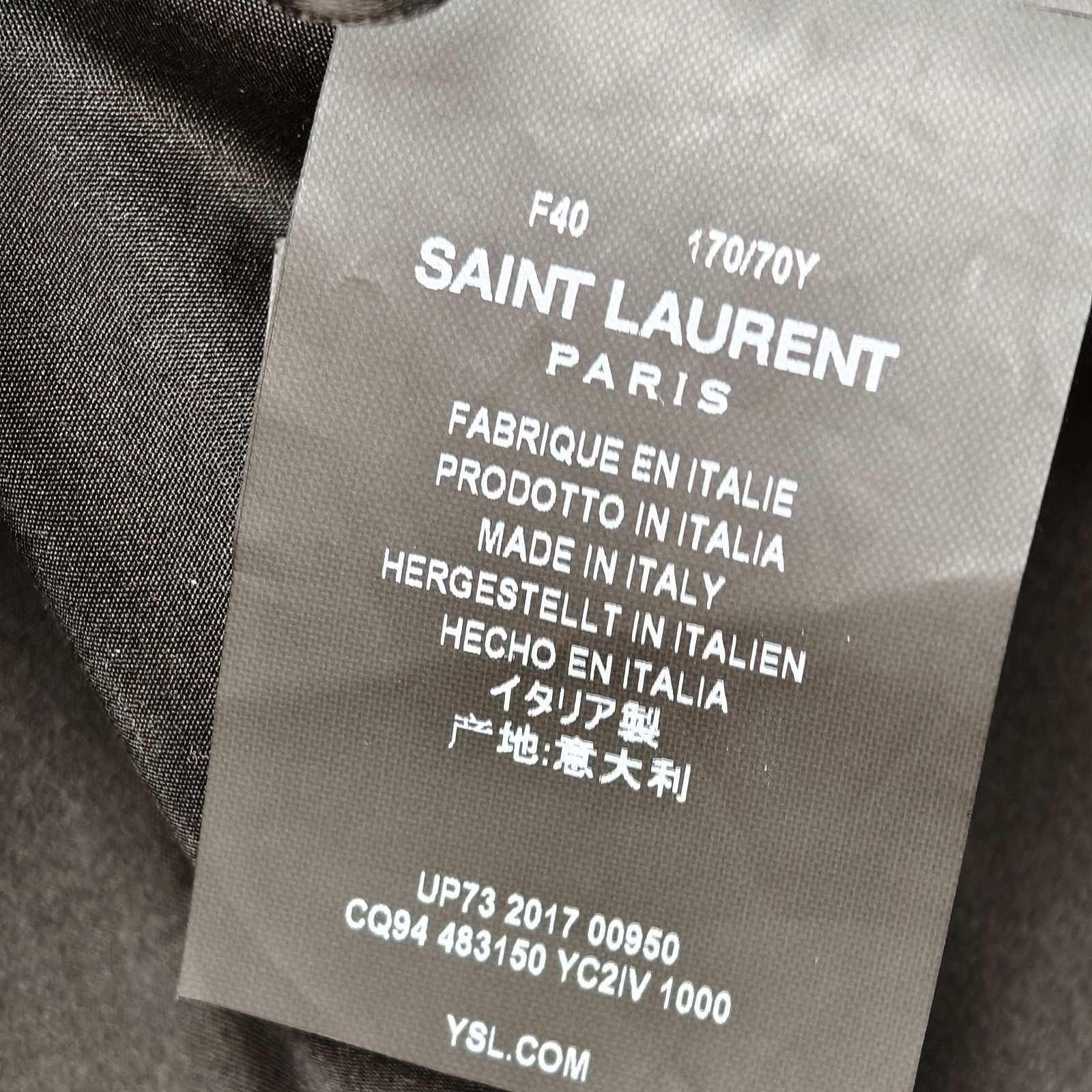 Saint Laurent Paris Saint Laurent Deer Leather Mini Skirt Size 40 Size 28" / US 6 / IT 42 - 4 Thumbnail
