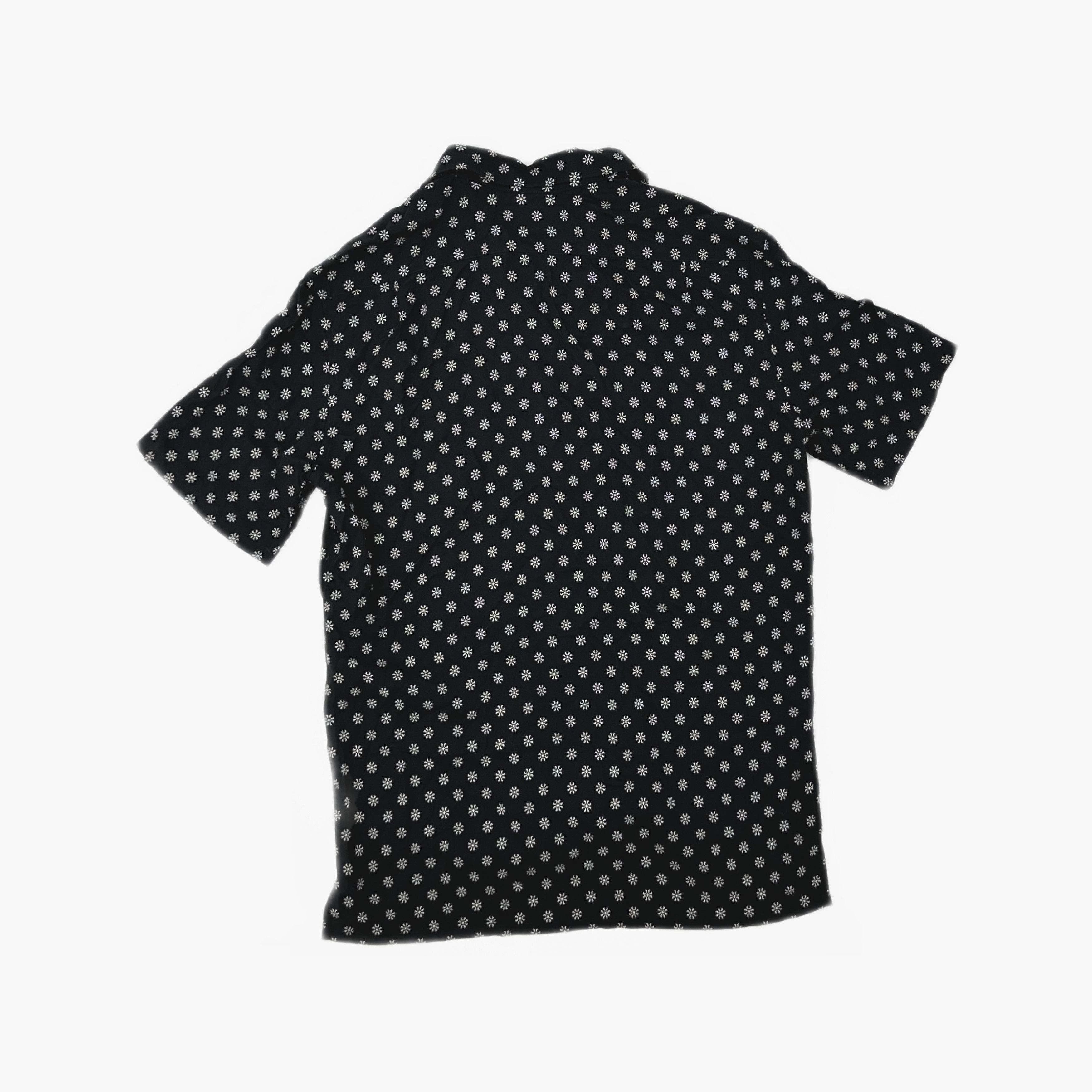 Saint Laurent Paris Saint Laurent Floral Print Short Sleeve Shirt Size S Size US S / EU 44-46 / 1 - 2 Thumbnail