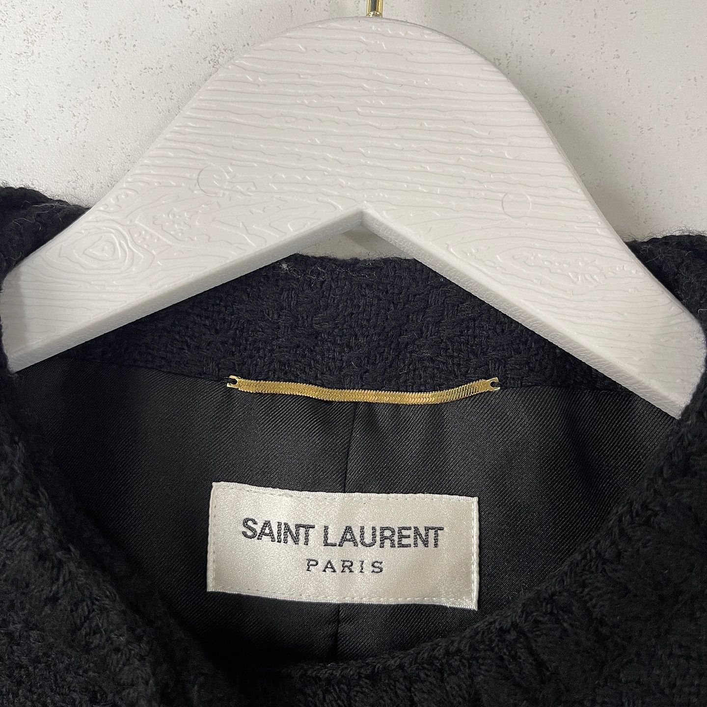 Saint Laurent Paris Saint Laurent Tweed Blazer Size F36 Size XS / US 0-2 / IT 36-38 - 3 Thumbnail