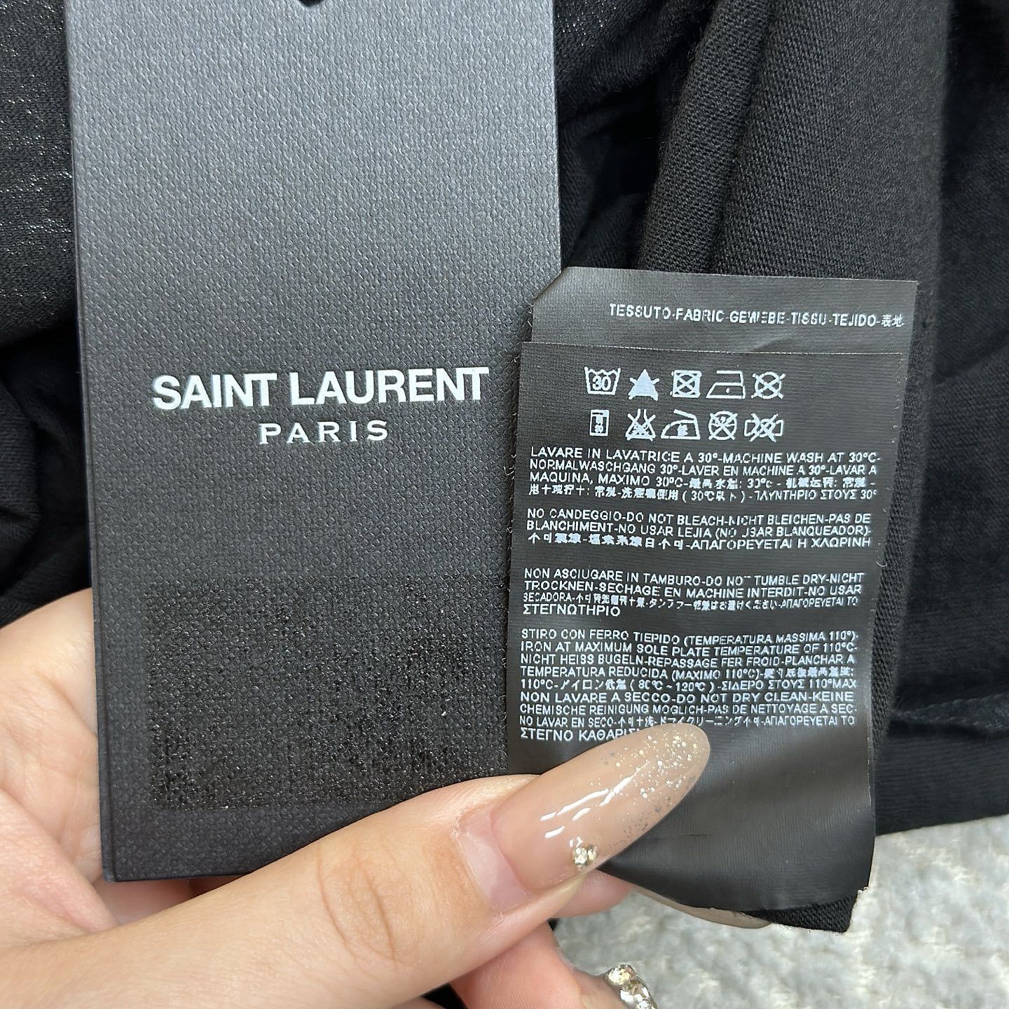 Saint Laurent Paris Saint Laurent Graphic Print T-Shirt Size L Size US L / EU 52-54 / 3 - 4 Thumbnail