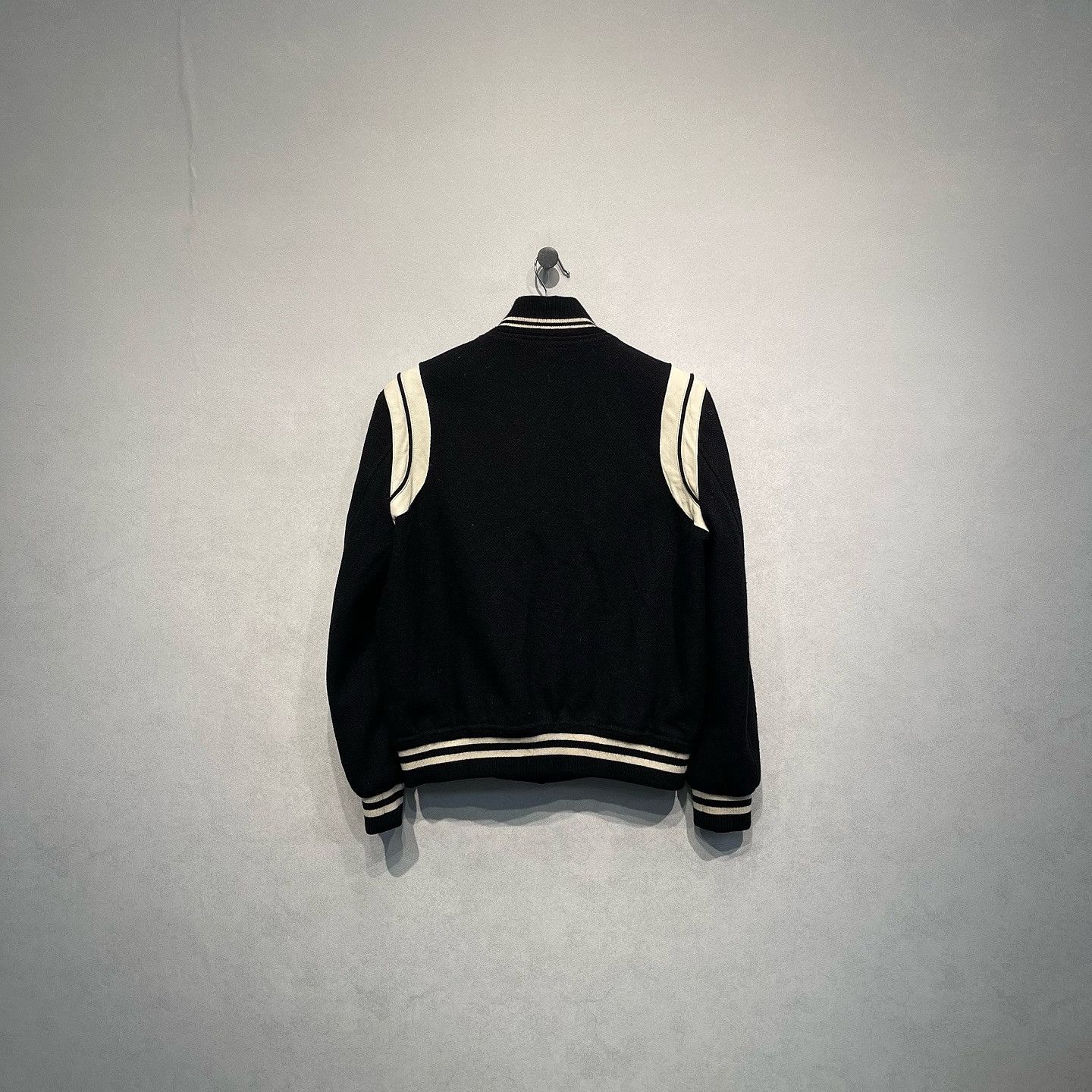 Saint Laurent Paris Saint Laurent Wool Varsity Jacket Size M Size US M / EU 48-50 / 2 - 2 Thumbnail