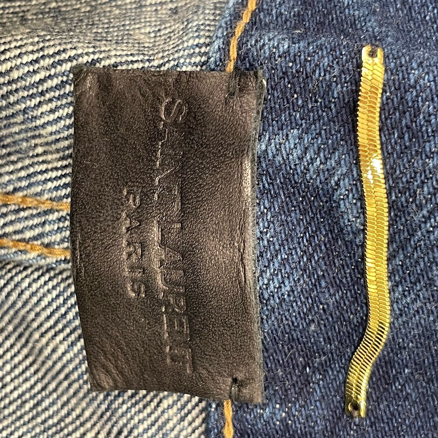 Saint Laurent Paris Saint Laurent Denim Shorts Size 25 Size 25" / US 0 / IT 36 - 3 Thumbnail