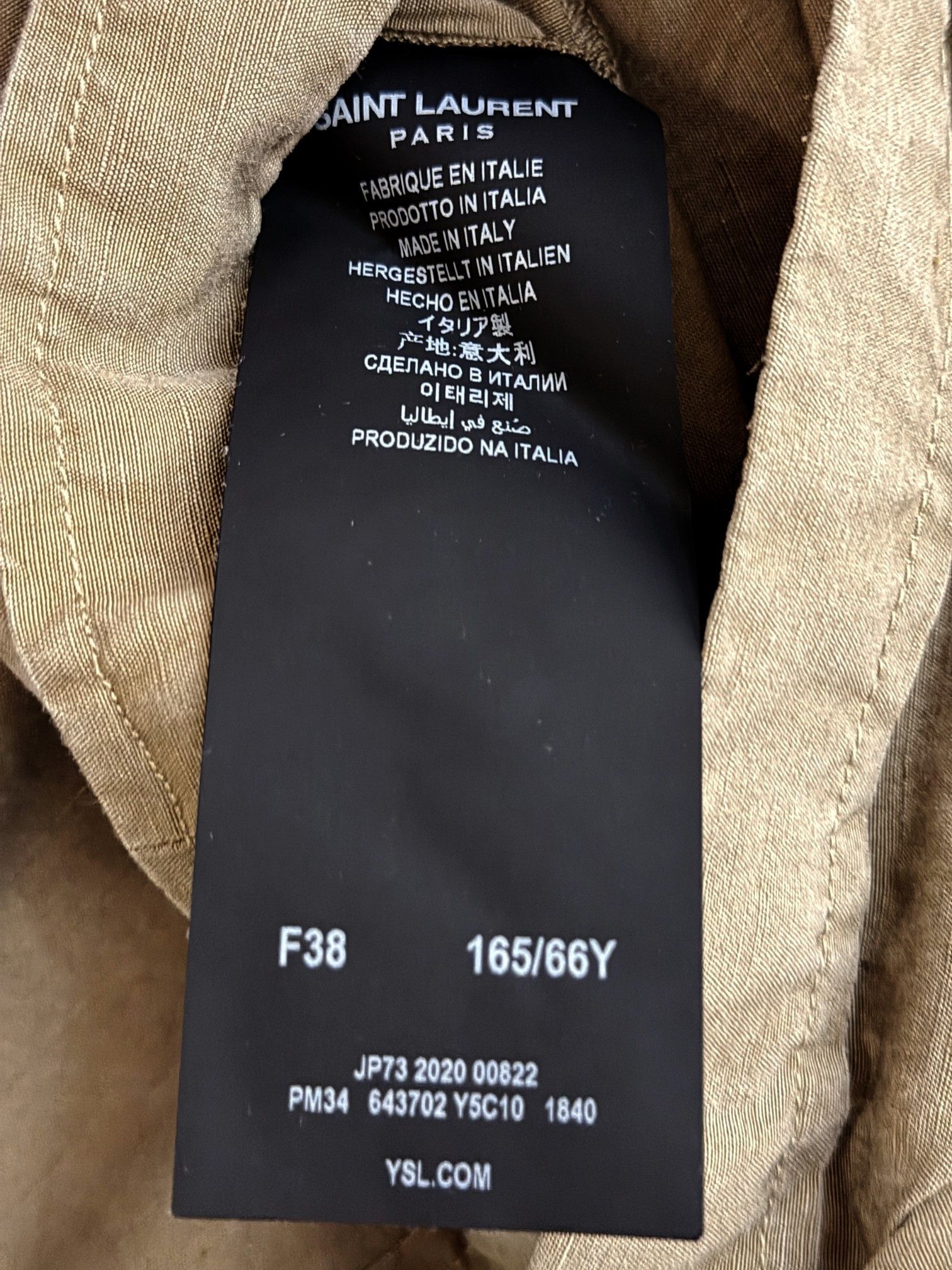 Saint Laurent Paris Saint Laurent Silk Linen Pleated Shorts F38 Size 27" / US 4 / IT 40 - 4 Thumbnail