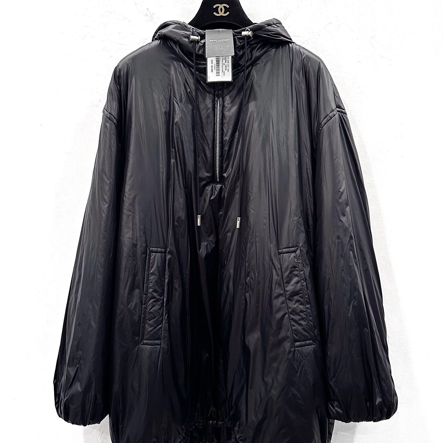 Saint Laurent Paris Saint Laurent YSL Logo Hooded Jacket Size S Size US S / EU 44-46 / 1 - 6 Thumbnail