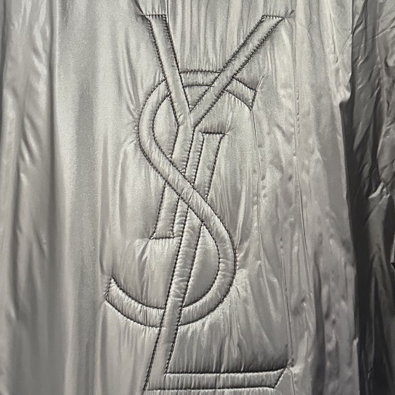 Saint Laurent Paris Saint Laurent YSL Logo Hooded Jacket Size S Size US S / EU 44-46 / 1 - 8 Thumbnail