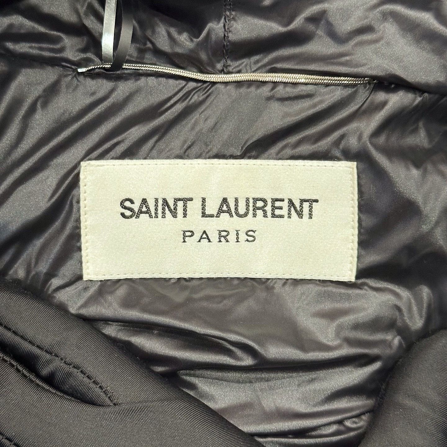 Saint Laurent Paris Saint Laurent YSL Logo Hooded Jacket Size S Size US S / EU 44-46 / 1 - 3 Thumbnail