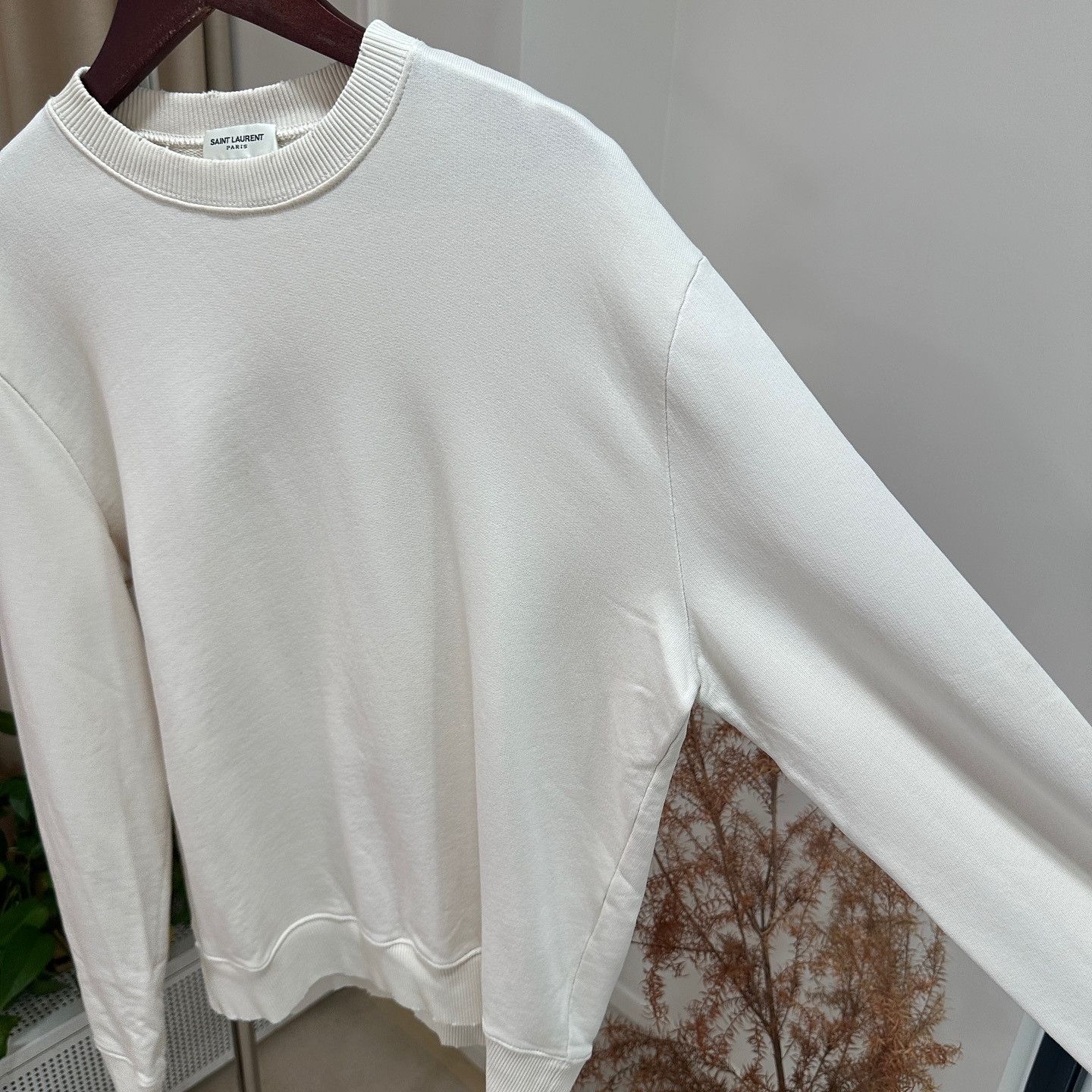 Saint Laurent Paris Saint Laurent Property Logo Sweatshirt Size S Size S / US 4 / IT 40 - 6 Thumbnail