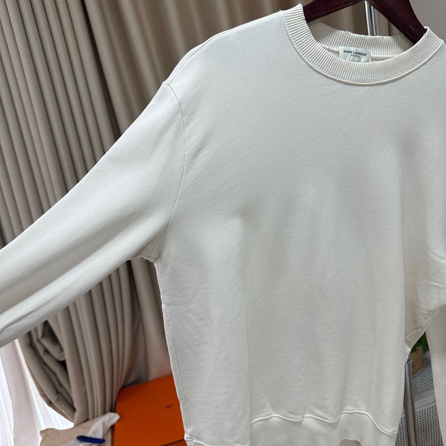 Saint Laurent Paris Saint Laurent Property Logo Sweatshirt Size S Size S / US 4 / IT 40 - 5 Thumbnail