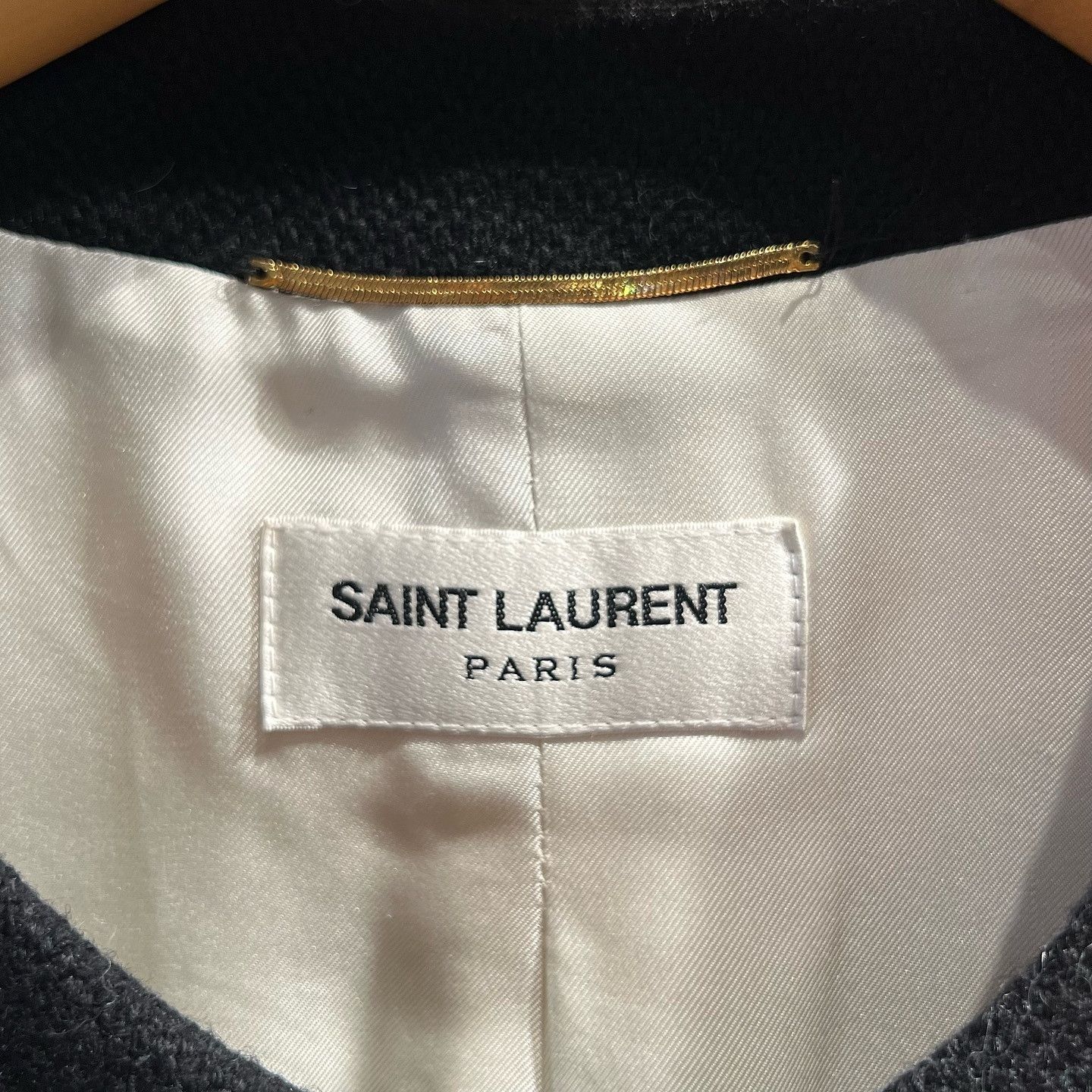 Saint Laurent Paris Saint Laurent Ivory Tweed Jacket Size 38 Size S / US 4 / IT 40 - 3 Thumbnail
