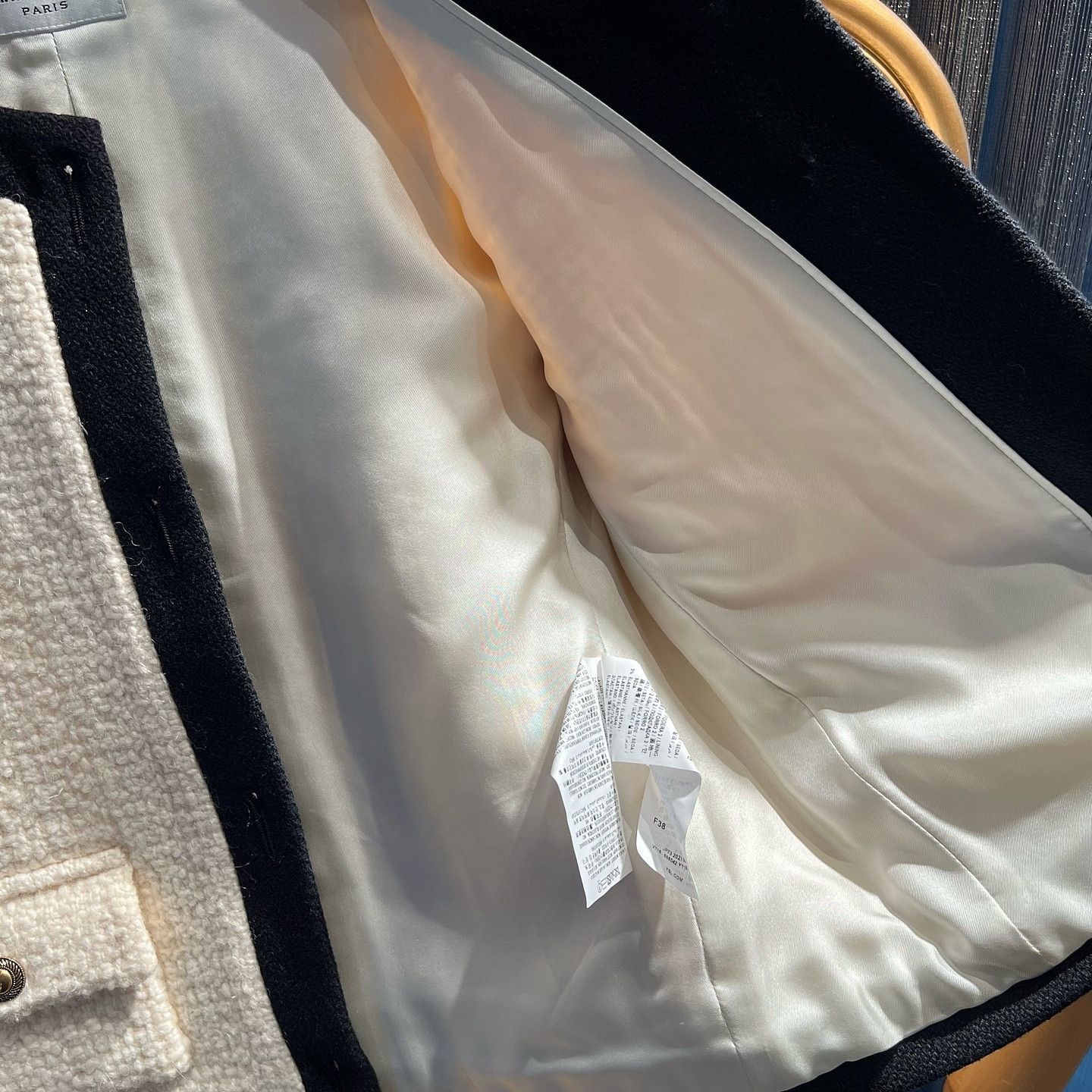 Saint Laurent Paris Saint Laurent Ivory Tweed Jacket Size 38 Size S / US 4 / IT 40 - 11 Thumbnail