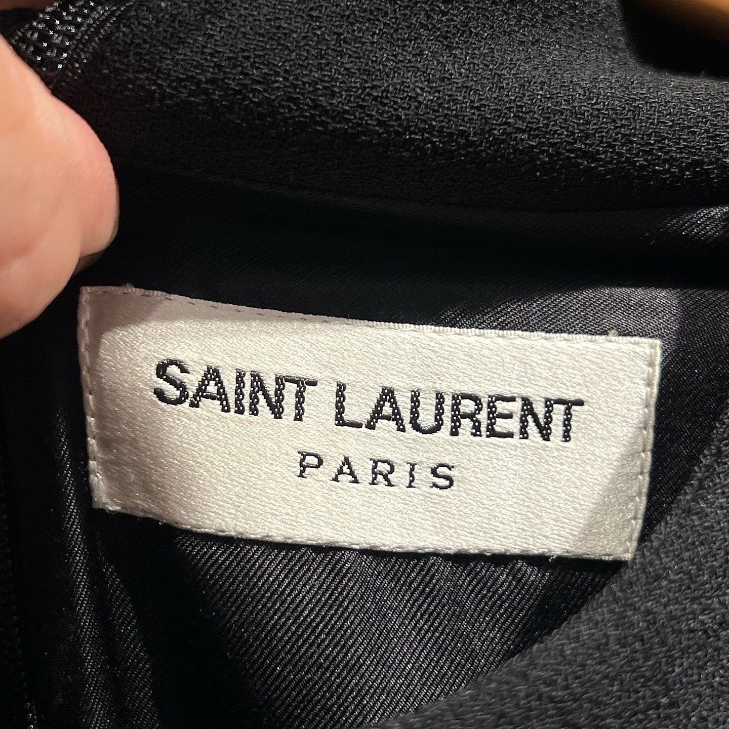 Saint Laurent Paris Saint Laurent Wool Mini Dress Size 38 Size S / US 4 / IT 40 - 3 Thumbnail