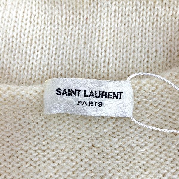 Saint Laurent Paris Saint Laurent Sequin Bow Knit Sweater Size S Size S / US 4 / IT 40 - 3 Thumbnail