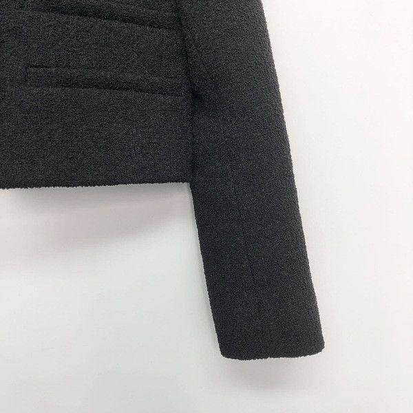 Saint Laurent Paris Saint Laurent Heart Button Scalloped Jacket Size 38 Size S / US 4 / IT 40 - 6 Thumbnail