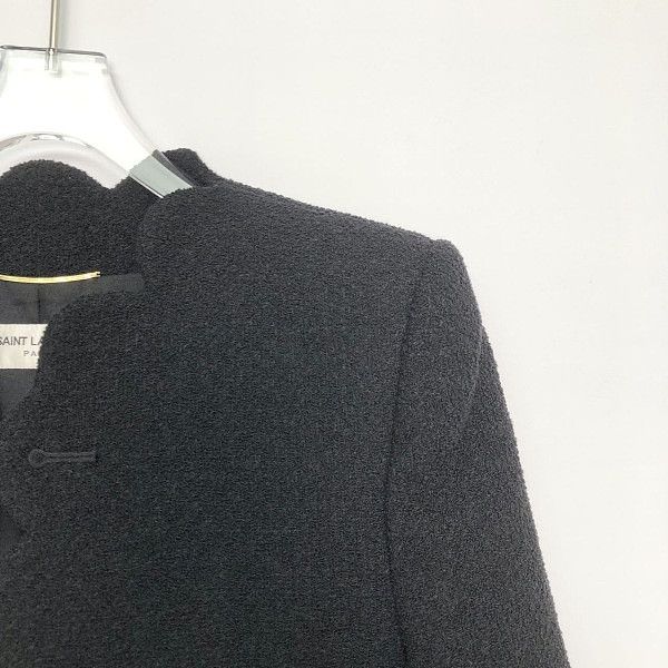 Saint Laurent Paris Saint Laurent Heart Button Scalloped Jacket Size 38 Size S / US 4 / IT 40 - 5 Thumbnail