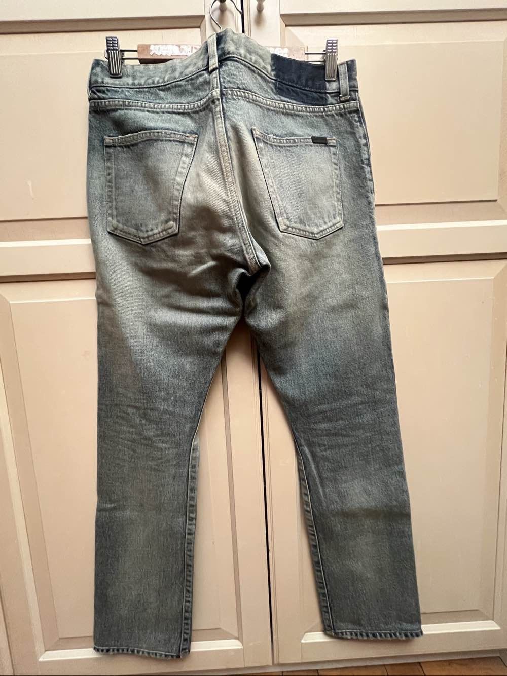 Saint Laurent Paris Saint Laurent Washed Denim Jeans Size 30 Size US 30 / EU 46 - 2 Thumbnail