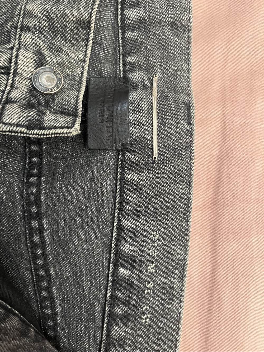 Saint Laurent Paris Saint Laurent Washed Denim Jeans Size 30 Size US 30 / EU 46 - 3 Thumbnail