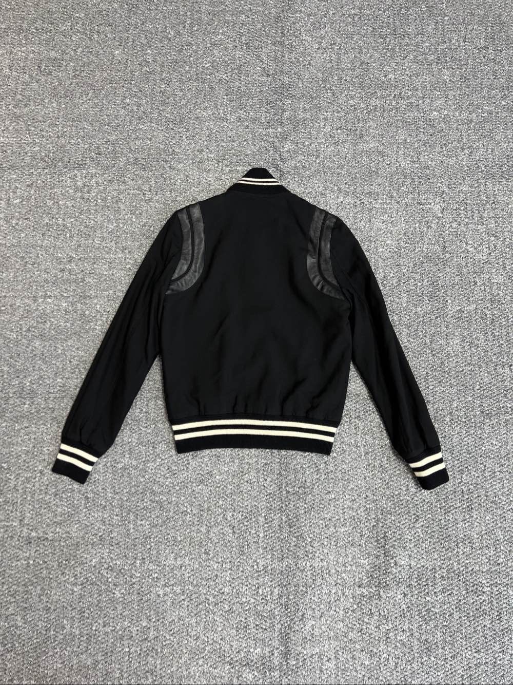 Saint Laurent Paris Saint Laurent Wool Leather Teddy Jacket Size 36 Size XS / US 0-2 / IT 36-38 - 2 Thumbnail
