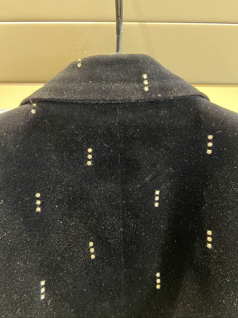 Saint Laurent Paris Saint Laurent Rhinestone Velvet Blazer Size 42 Size M / US 6-8 / IT 42-44 - 11 Thumbnail