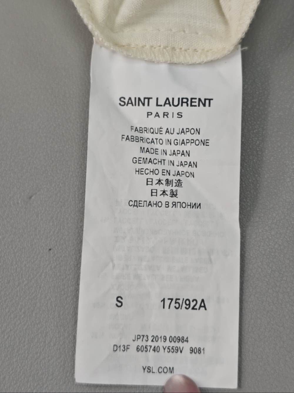 Saint Laurent Paris Saint Laurent Striped Button Up Shirt Size S Size S / US 4 / IT 40 - 4 Thumbnail