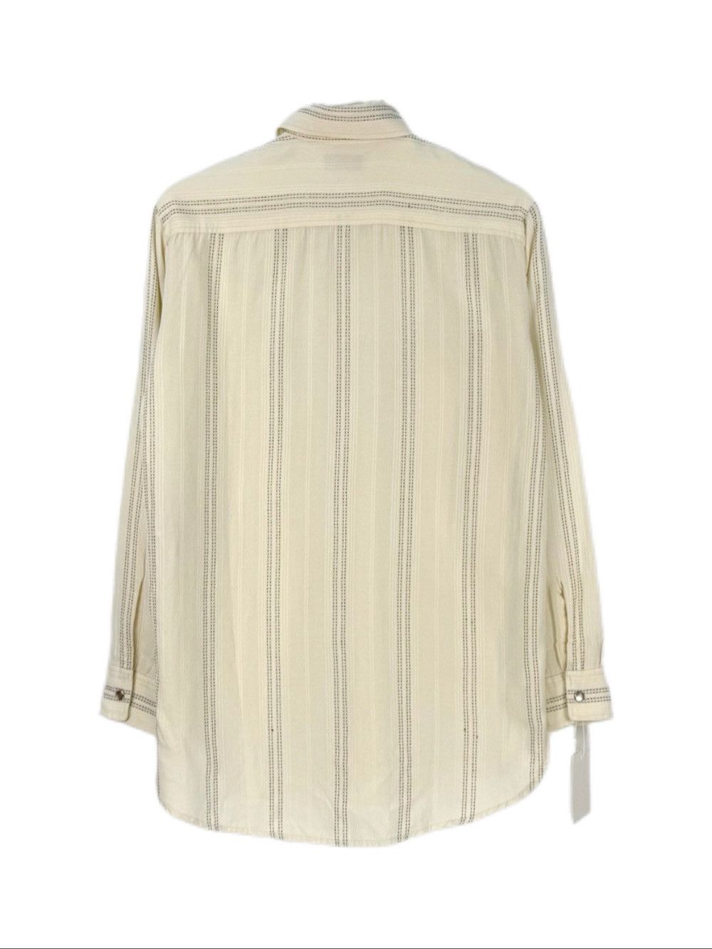 Saint Laurent Paris Saint Laurent Striped Button Up Shirt Size S Size S / US 4 / IT 40 - 2 Thumbnail