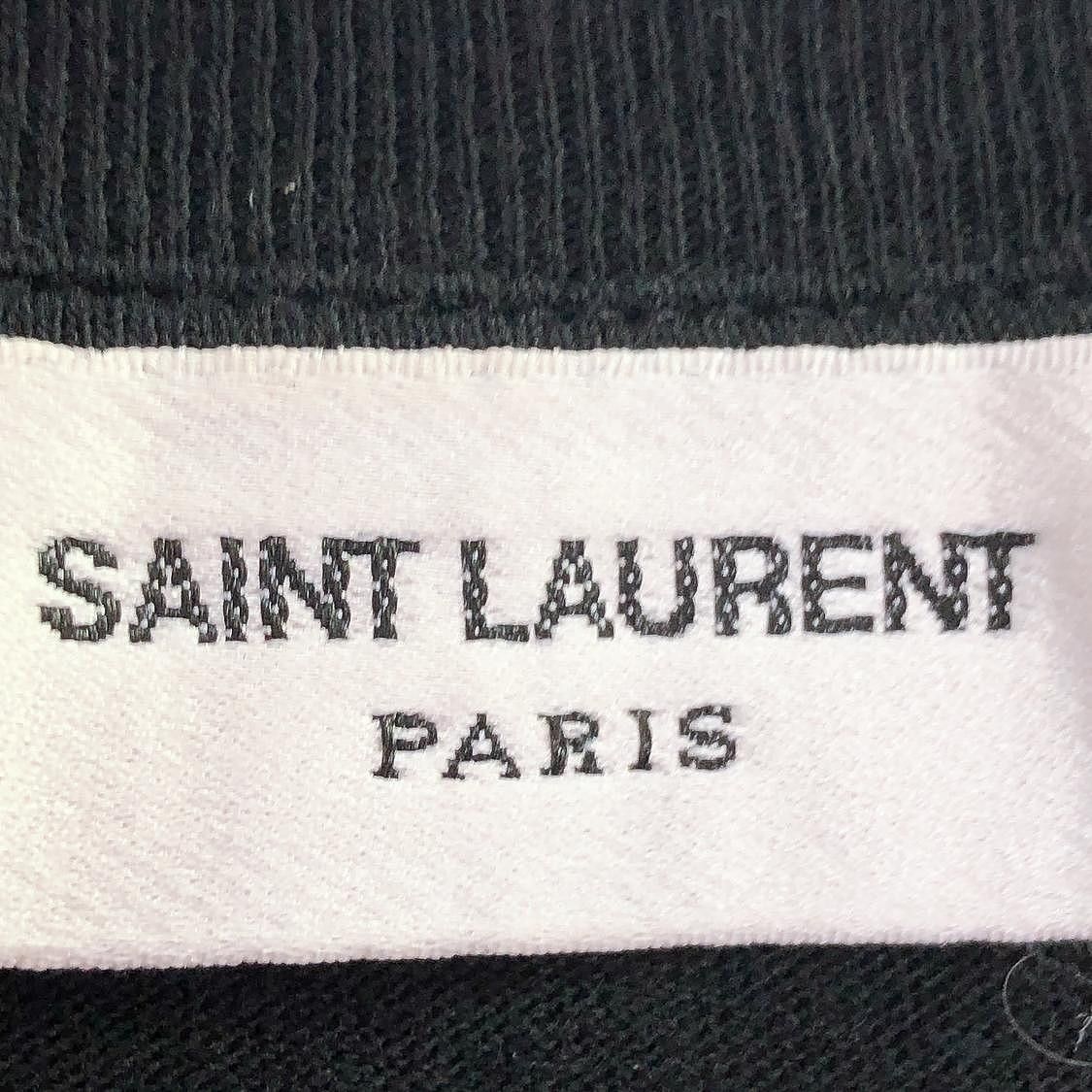 Saint Laurent Paris Saint Laurent Star Logo T-Shirt Size M Size US M / EU 48-50 / 2 - 3 Thumbnail