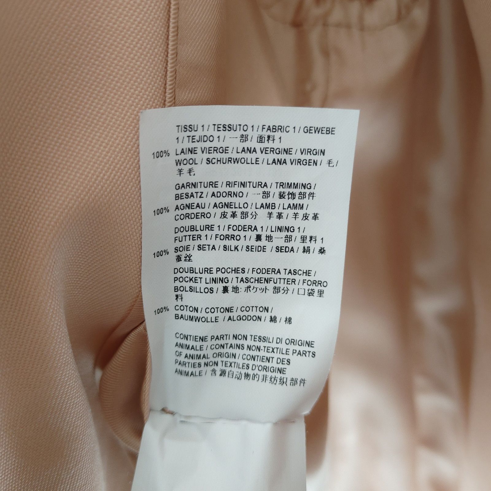 Saint Laurent Paris Saint Laurent Pink Wool Leather Trim Blazer Size F36 Size XS / US 0-2 / IT 36-38 - 5 Thumbnail