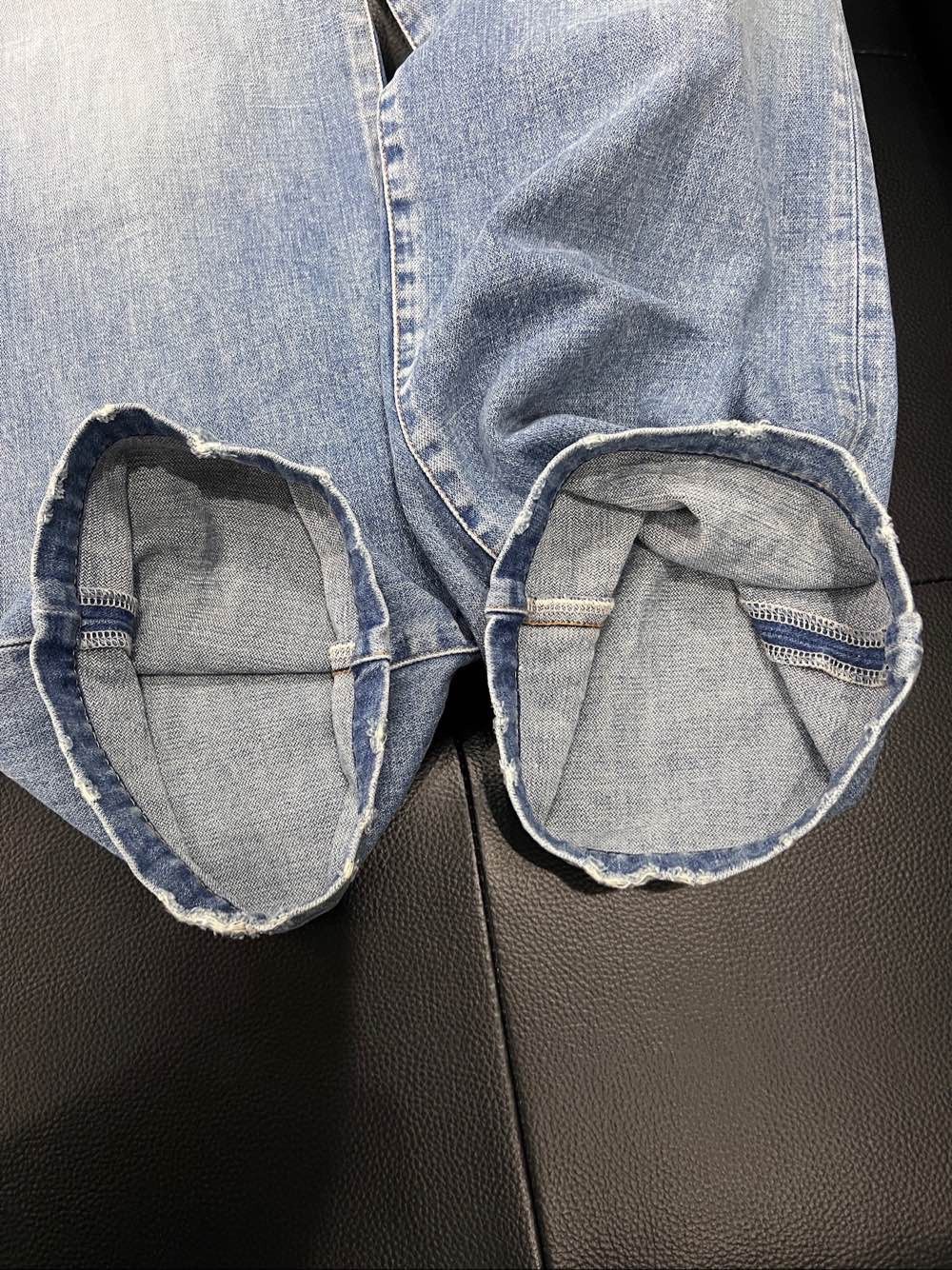 Saint Laurent Paris Saint Laurent Faded Denim Jeans Size 33 Size US 33 - 13 Thumbnail