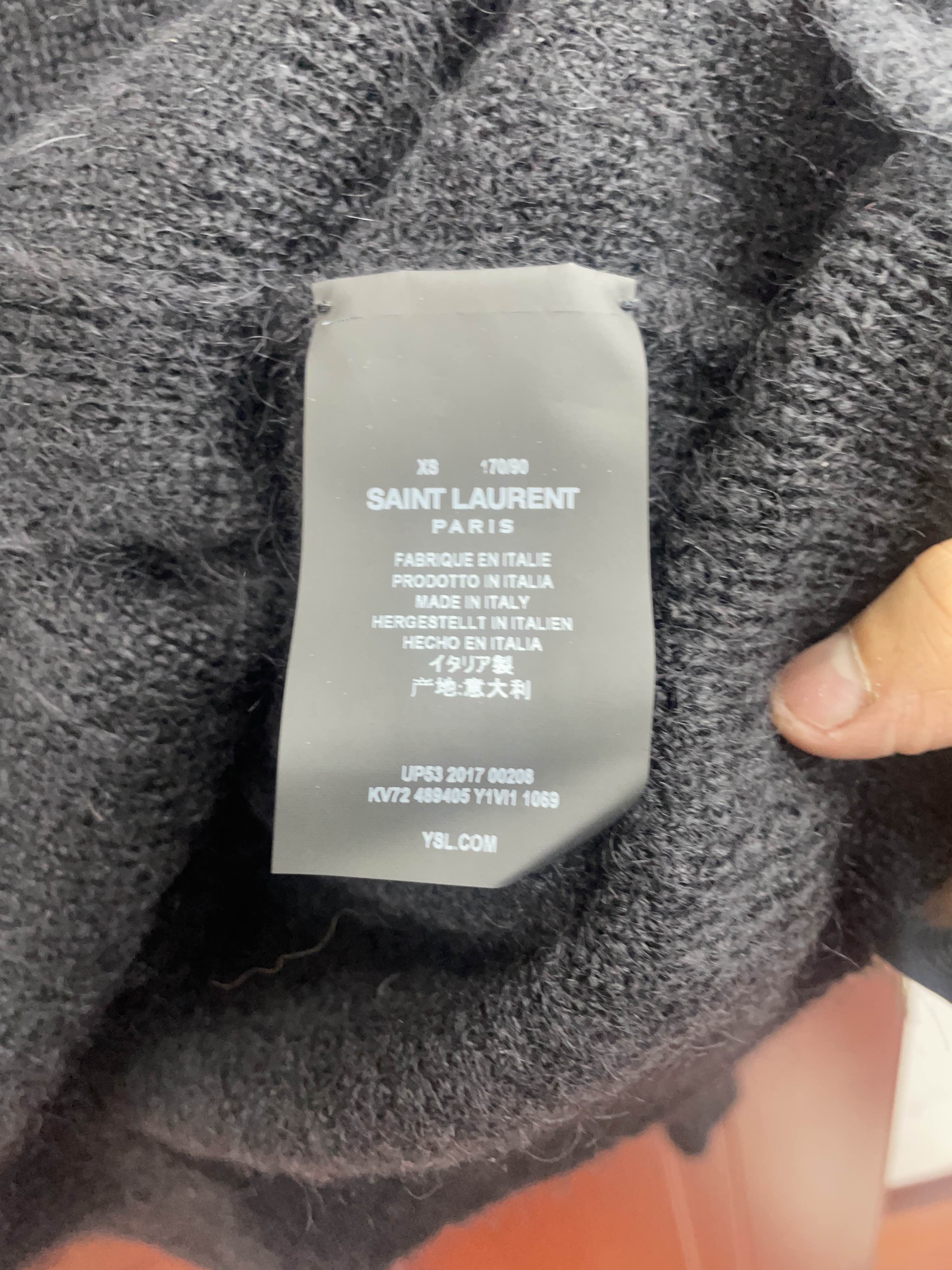 Saint Laurent Paris Saint Laurent Flamingo Intarsia Cardigan XS Size XS / US 0-2 / IT 36-38 - 4 Thumbnail