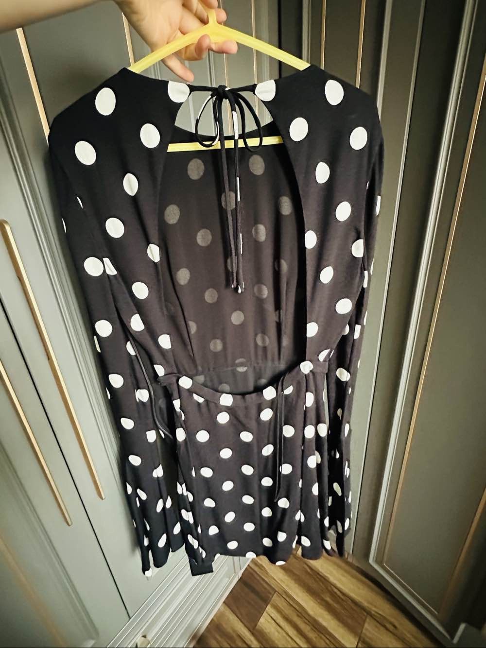 Saint Laurent Paris Saint Laurent Polka Dot Dress Size 34 Size XS / US 0-2 / IT 36-38 - 2 Thumbnail