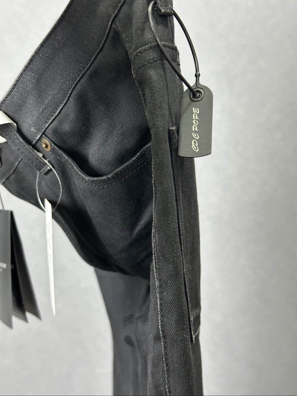 Saint Laurent Paris Saint Laurent D05 Black Denim Jeans Size 29 Size US 29 - 7 Thumbnail