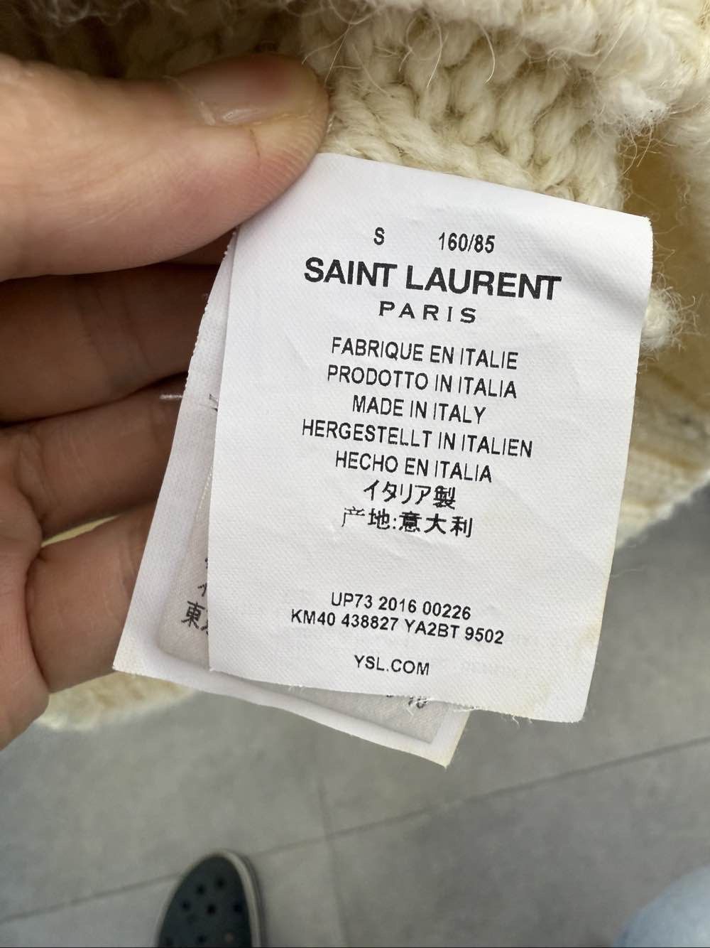 Saint Laurent Paris Saint Laurent Double-Breasted Knit Cardigan Size S Size S / US 4 / IT 40 - 4 Thumbnail