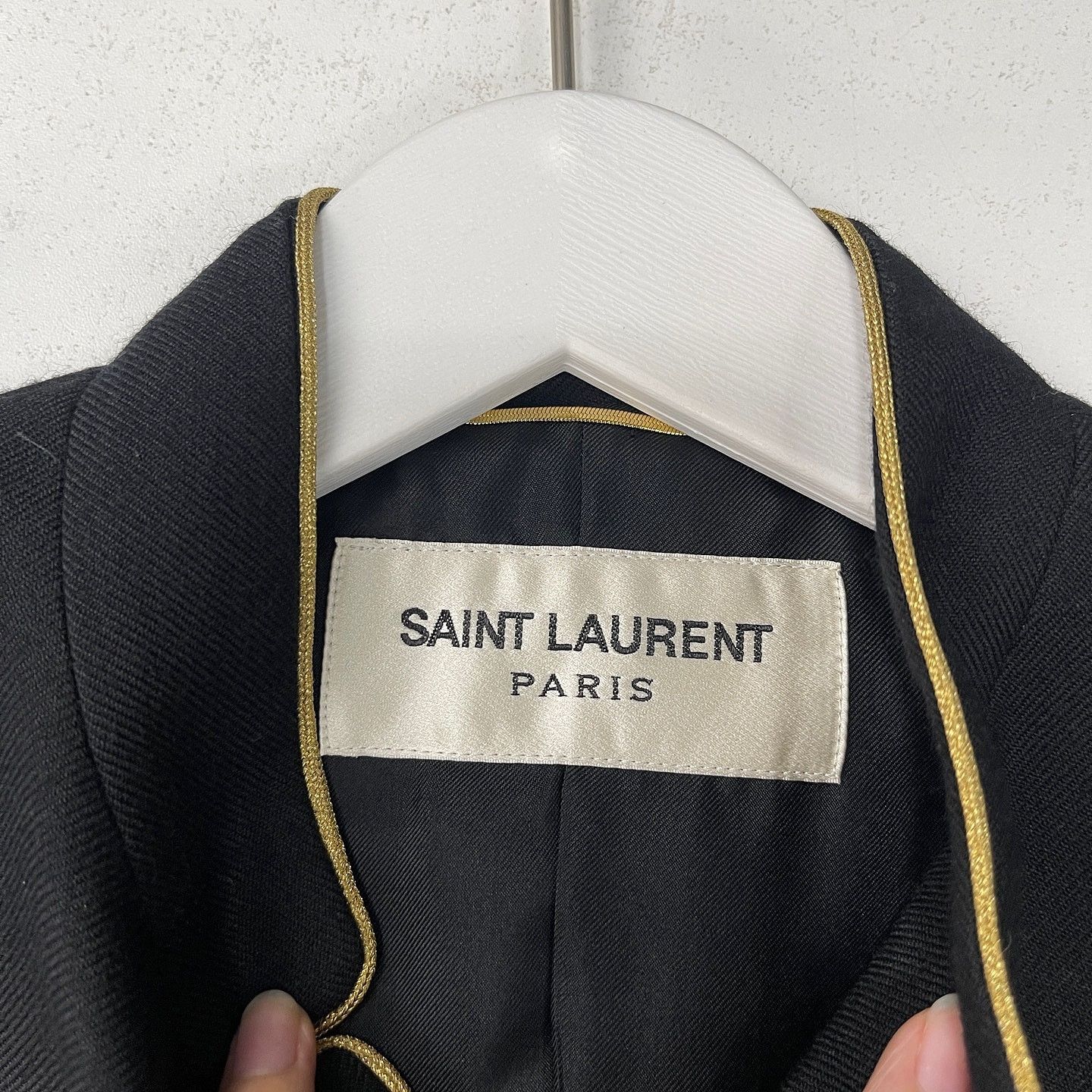 Saint Laurent Paris Saint Laurent Military Gold Button Coat Size 36 Size XS / US 0-2 / IT 36-38 - 3 Thumbnail