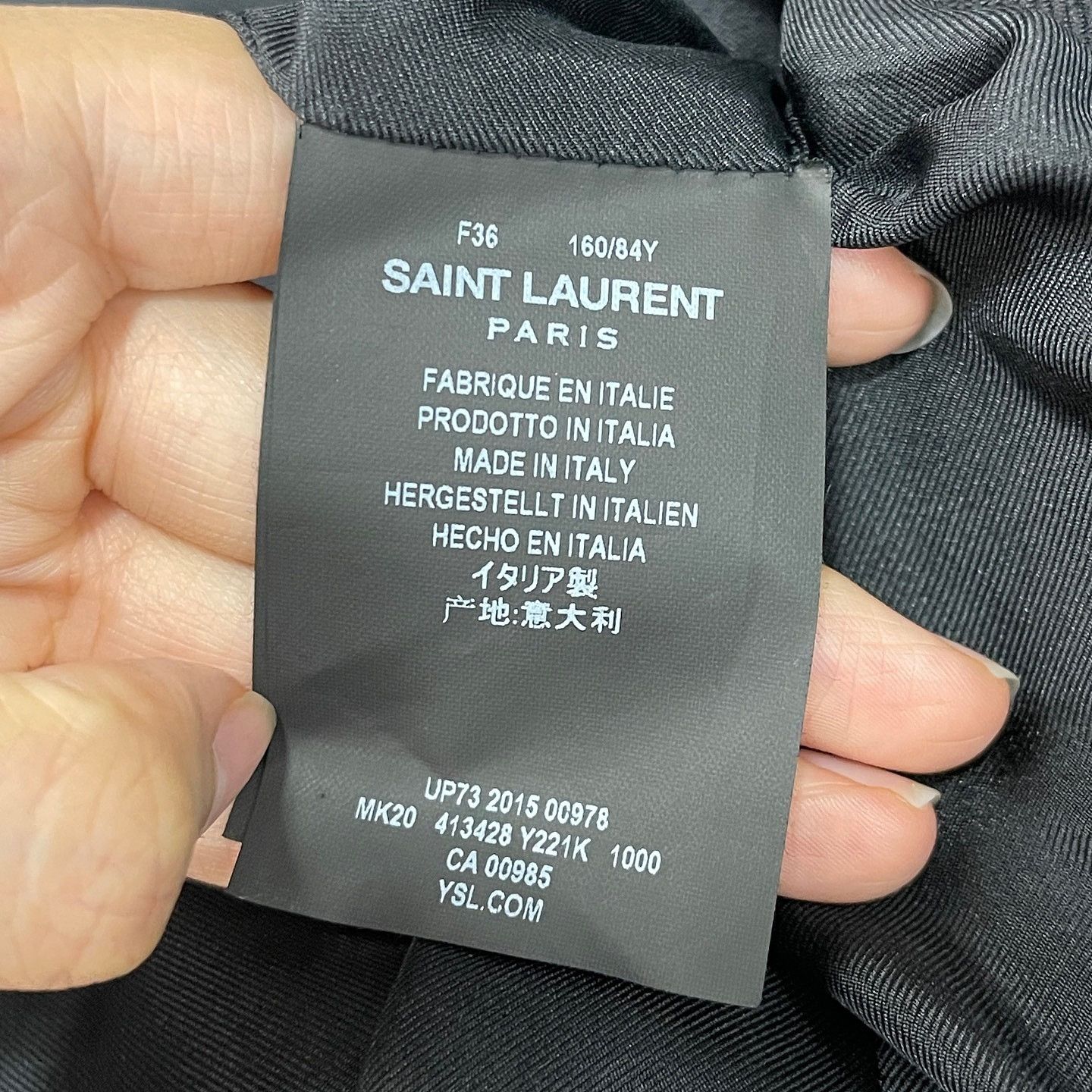 Saint Laurent Paris Saint Laurent Military Gold Button Coat Size 36 Size XS / US 0-2 / IT 36-38 - 4 Thumbnail