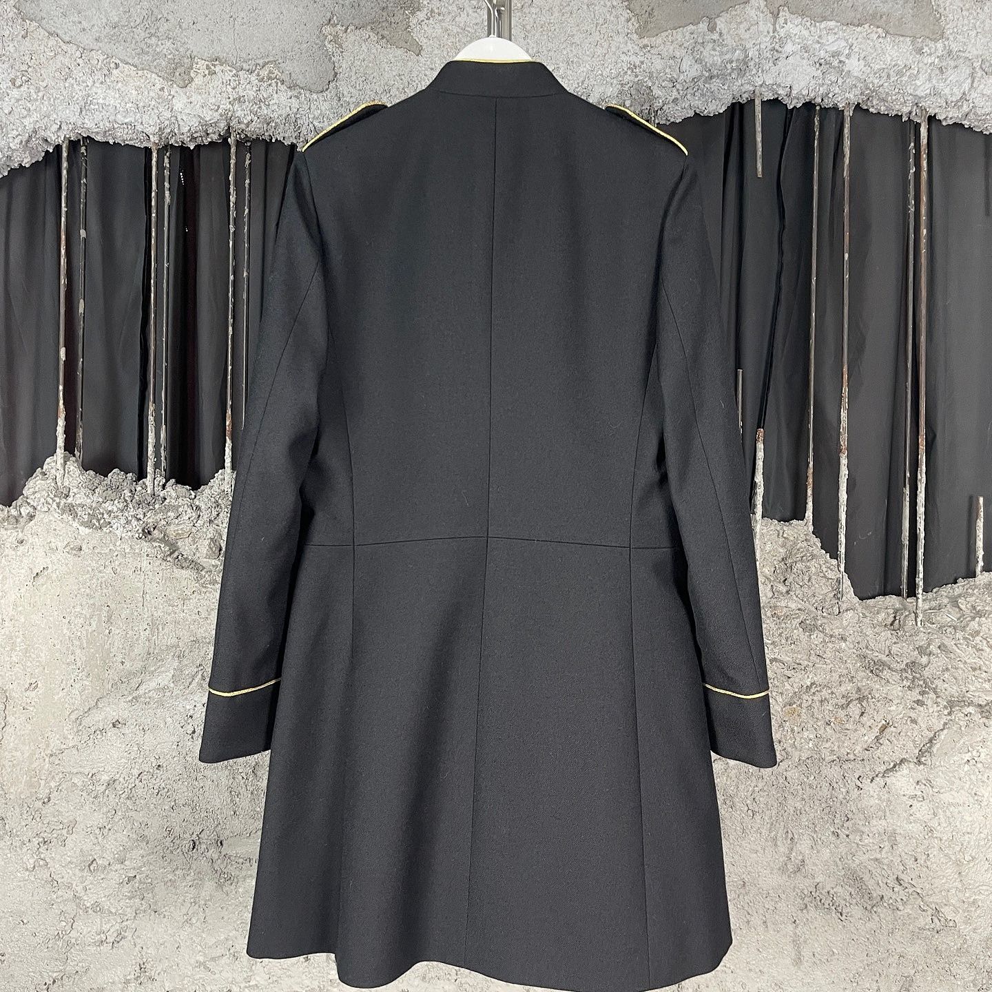 Saint Laurent Paris Saint Laurent Military Gold Button Coat Size 36 Size XS / US 0-2 / IT 36-38 - 2 Thumbnail