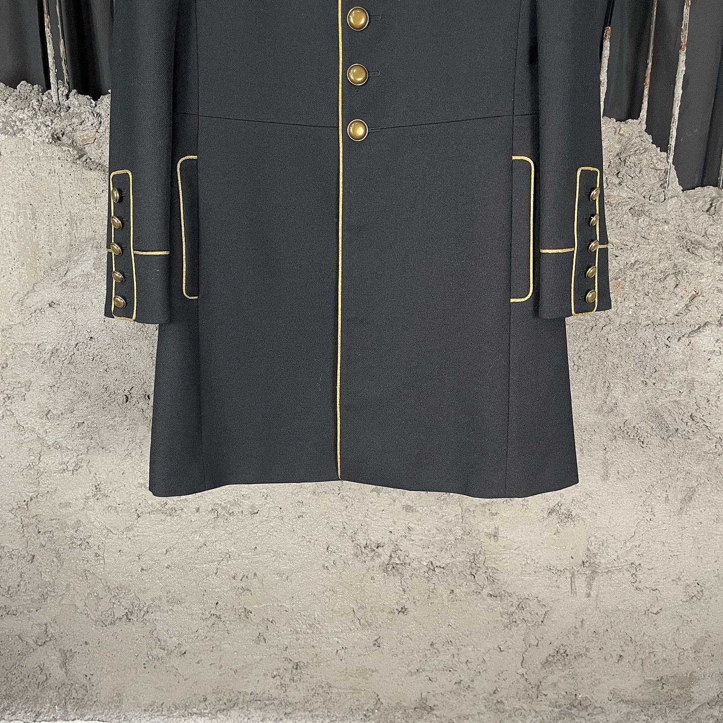 Saint Laurent Paris Saint Laurent Military Gold Button Coat Size 36 Size XS / US 0-2 / IT 36-38 - 6 Thumbnail