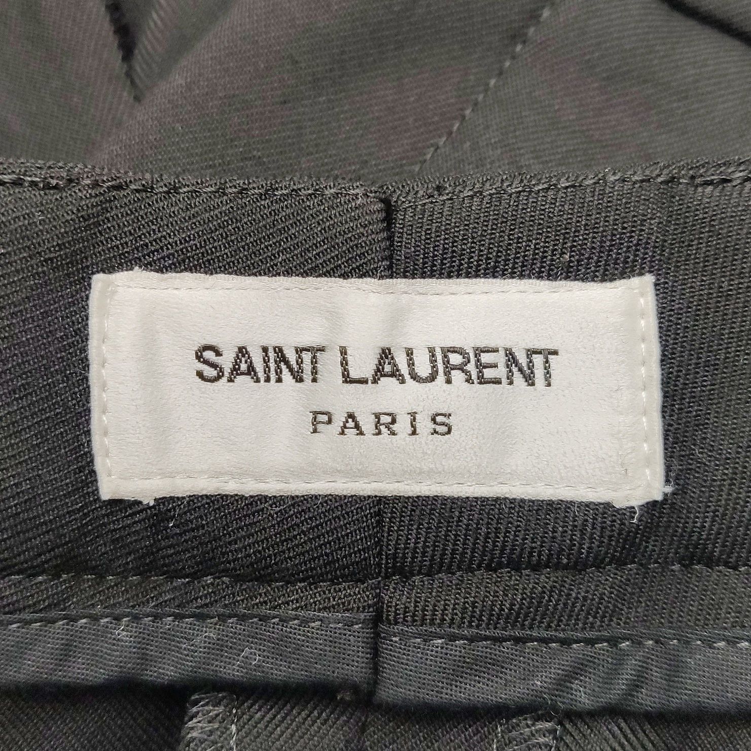 Saint Laurent Paris Saint Laurent Wool Pants Size FR 36 Size 26" / US 2 / IT 38 - 3 Thumbnail