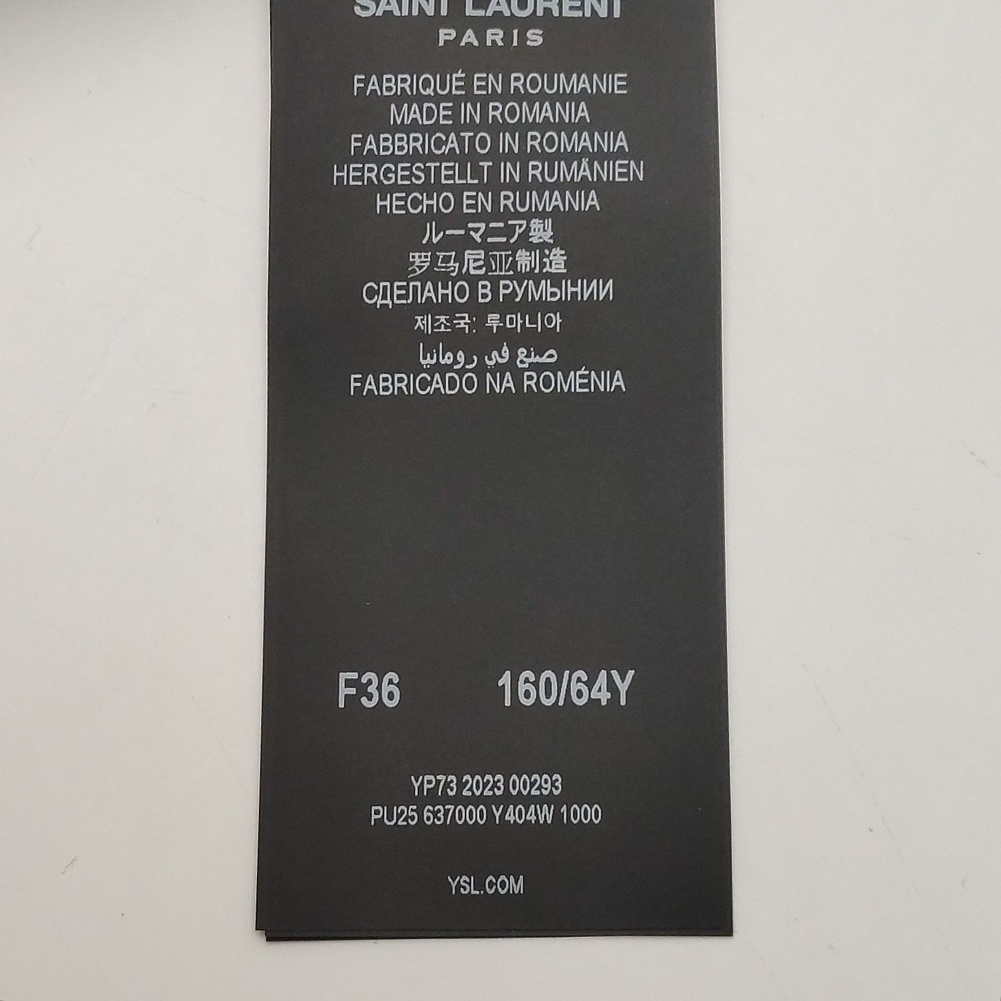 Saint Laurent Paris Saint Laurent Wool Pants Size FR 36 Size 26" / US 2 / IT 38 - 5 Thumbnail