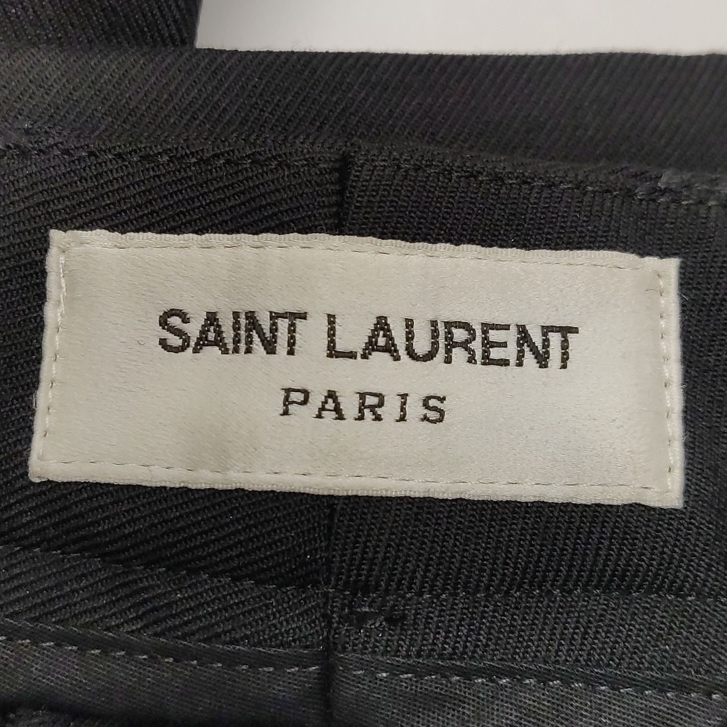 Saint Laurent Paris Saint Laurent Wool Tailored Trousers Size 26 Size US 38 / EU 54 - 3 Thumbnail