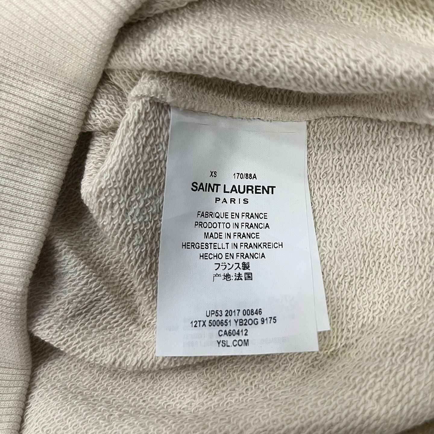 Saint Laurent Paris Saint Laurent Waiting for Sunset Sweatshirt XS Size US XS / EU 42 / 0 - 4 Thumbnail