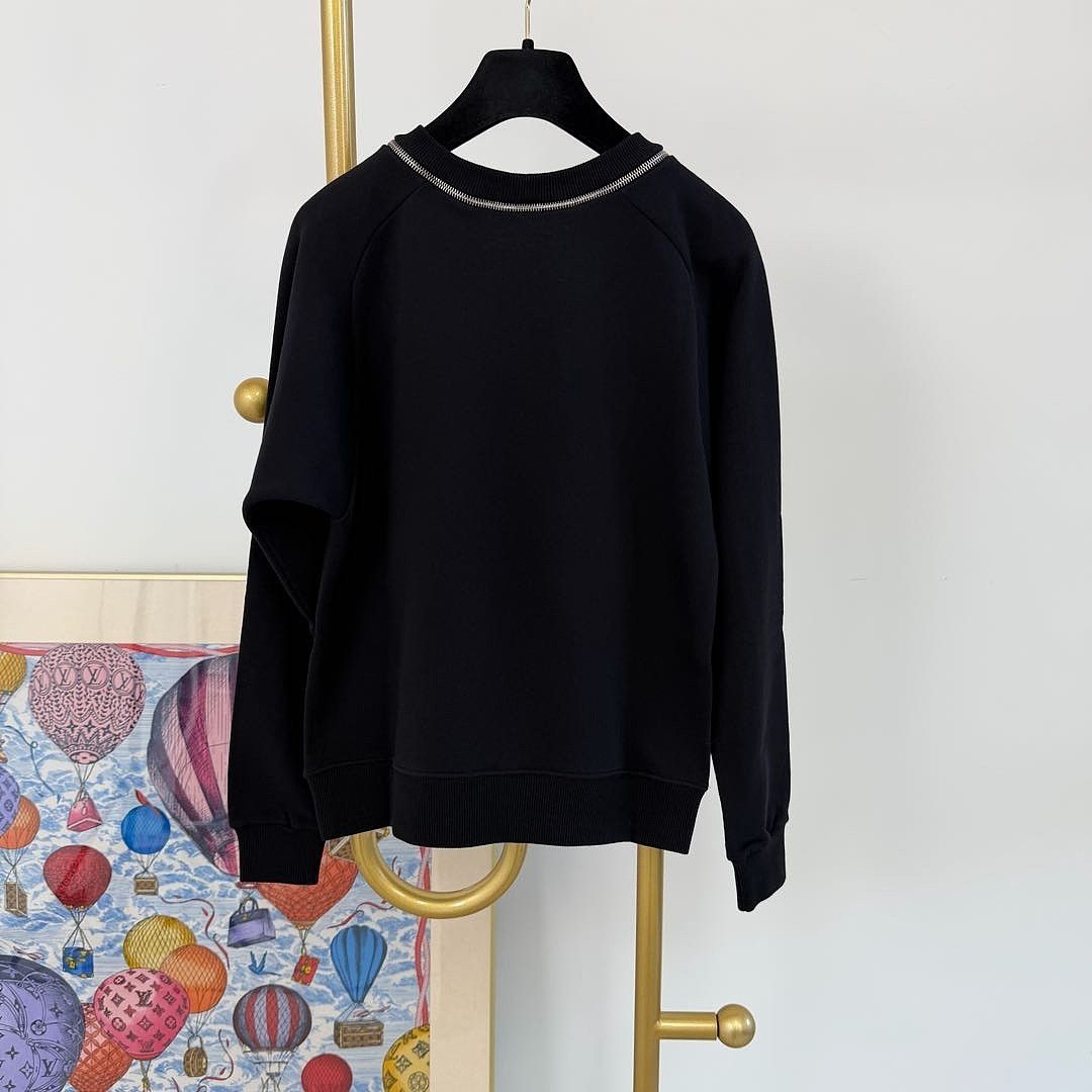 Saint Laurent Paris Saint Laurent Zipper Neck Sweatshirt Size S Size US S / EU 44-46 / 1 - 2 Thumbnail