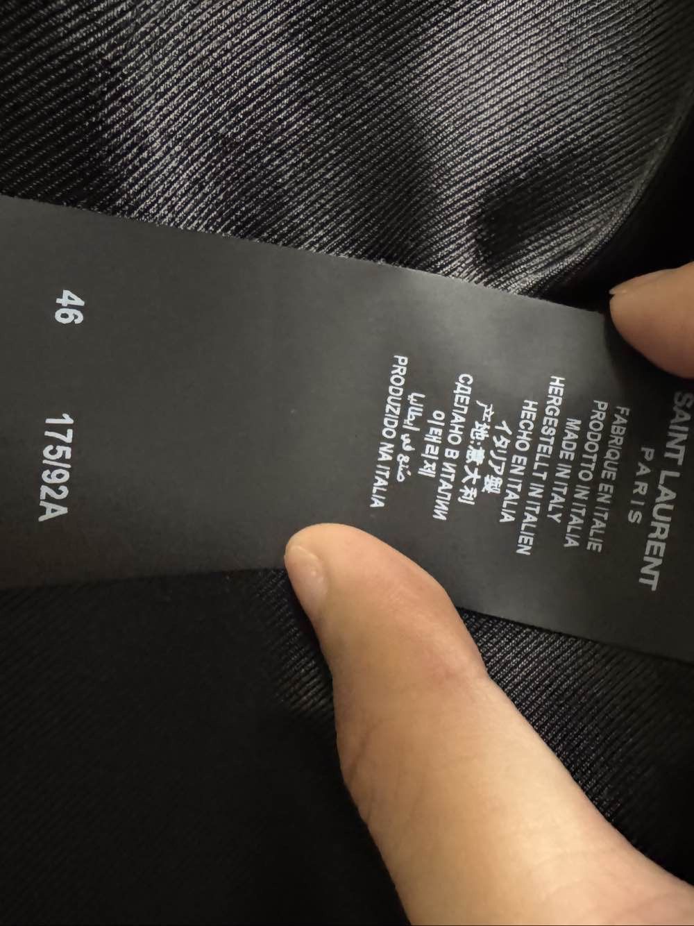 Saint Laurent Paris Saint Laurent Wool Peacoat Size S Size US S / EU 44-46 / 1 - 4 Thumbnail