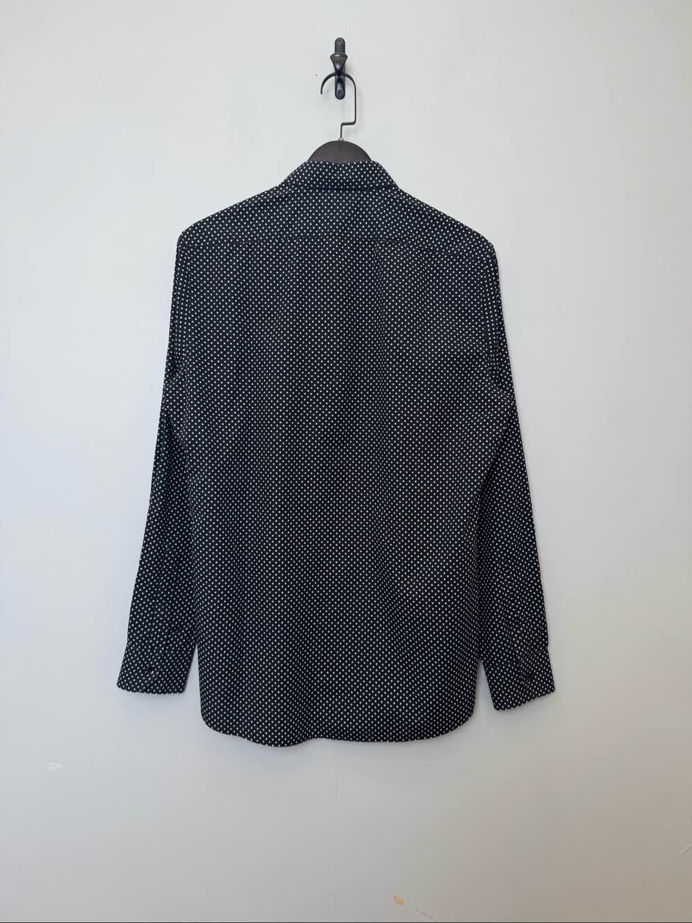 Saint Laurent Paris Saint Laurent Polka Dot Button Up Shirt Size M Size US M / EU 48-50 / 2 - 2 Thumbnail