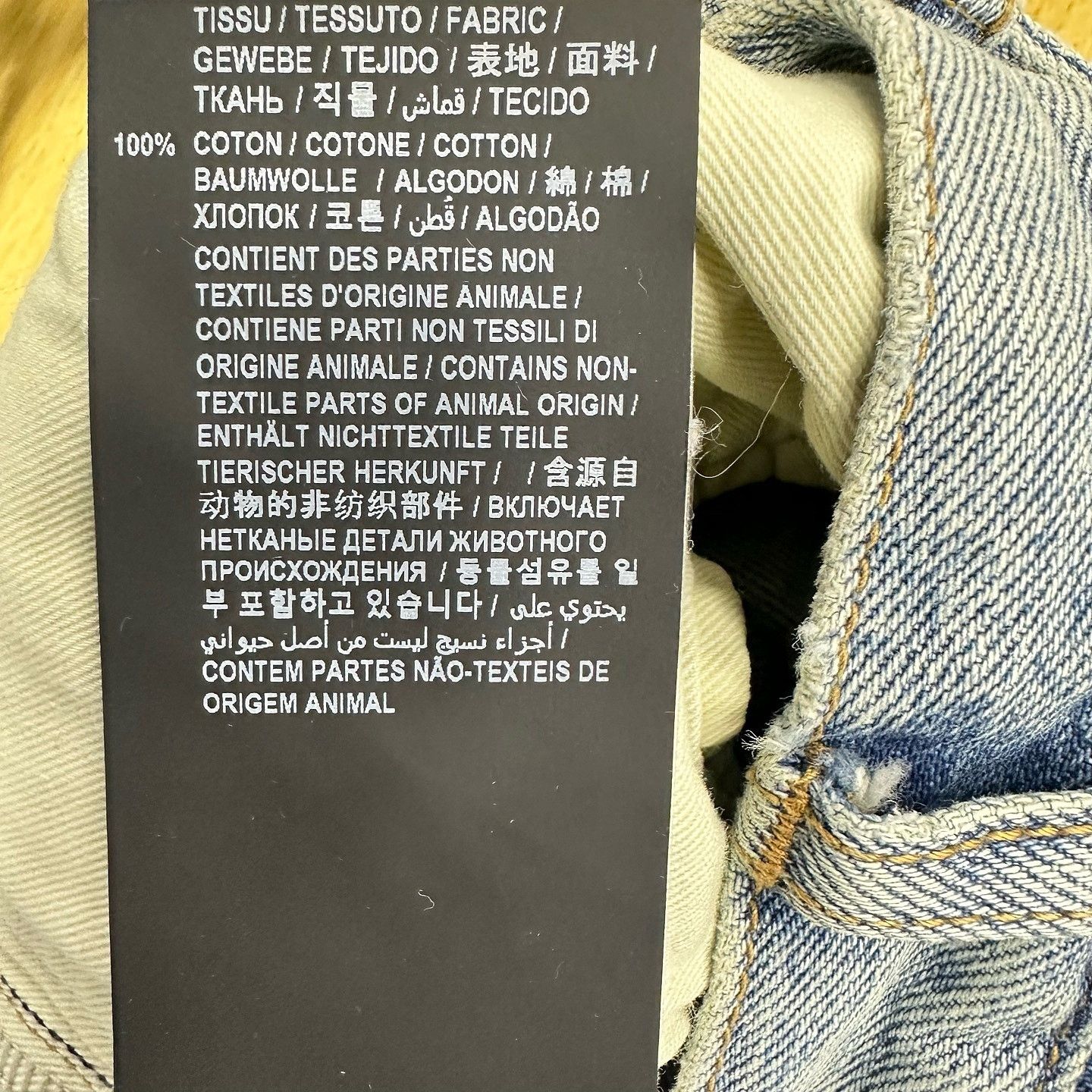 Saint Laurent Paris Saint Laurent Light Wash Denim Jeans Size 30 Size US 30 / EU 46 - 5 Thumbnail