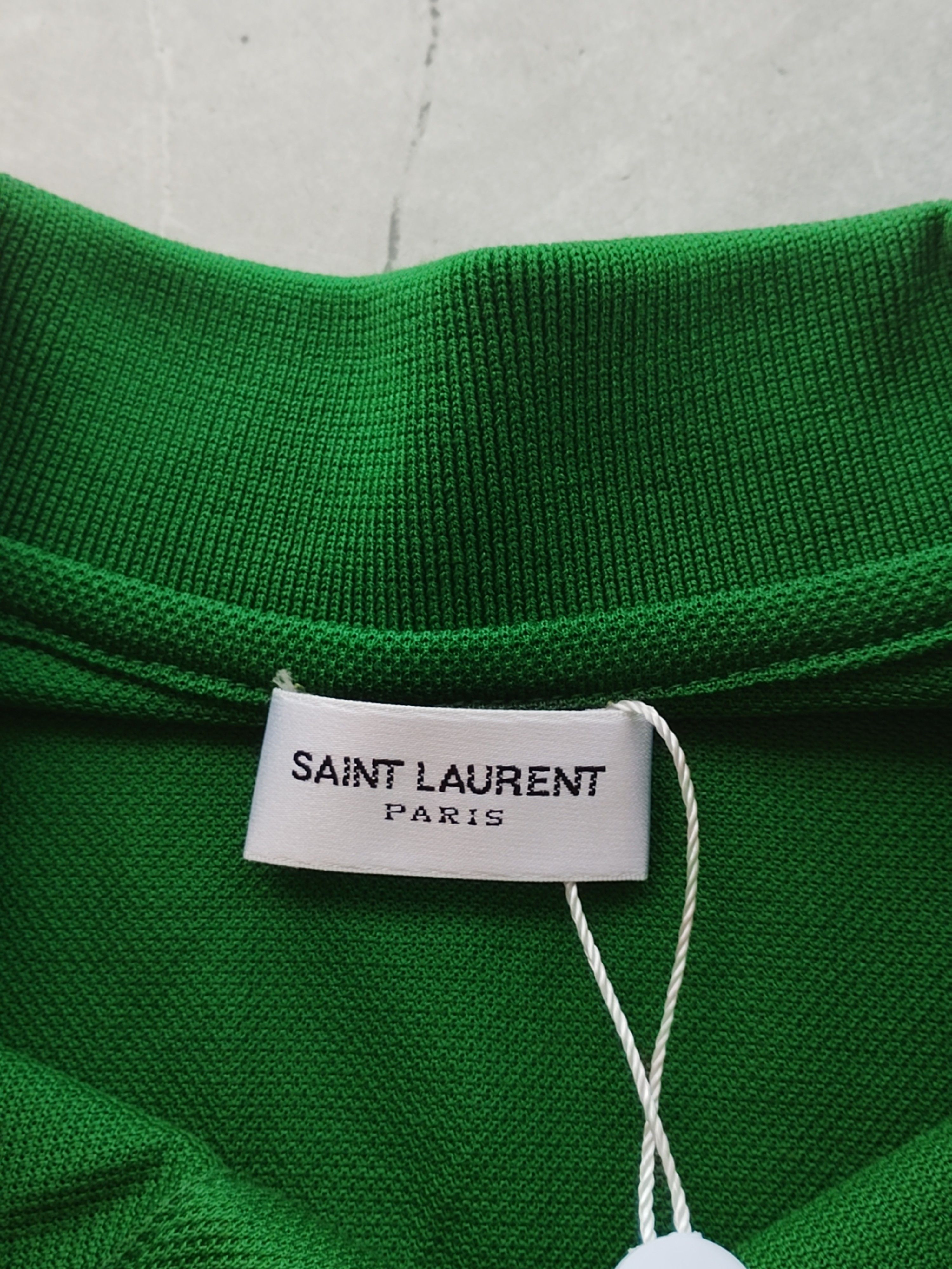 Saint Laurent Paris Saint Laurent Embroidered Logo Polo Shirt Size S Size US S / EU 44-46 / 1 - 3 Thumbnail