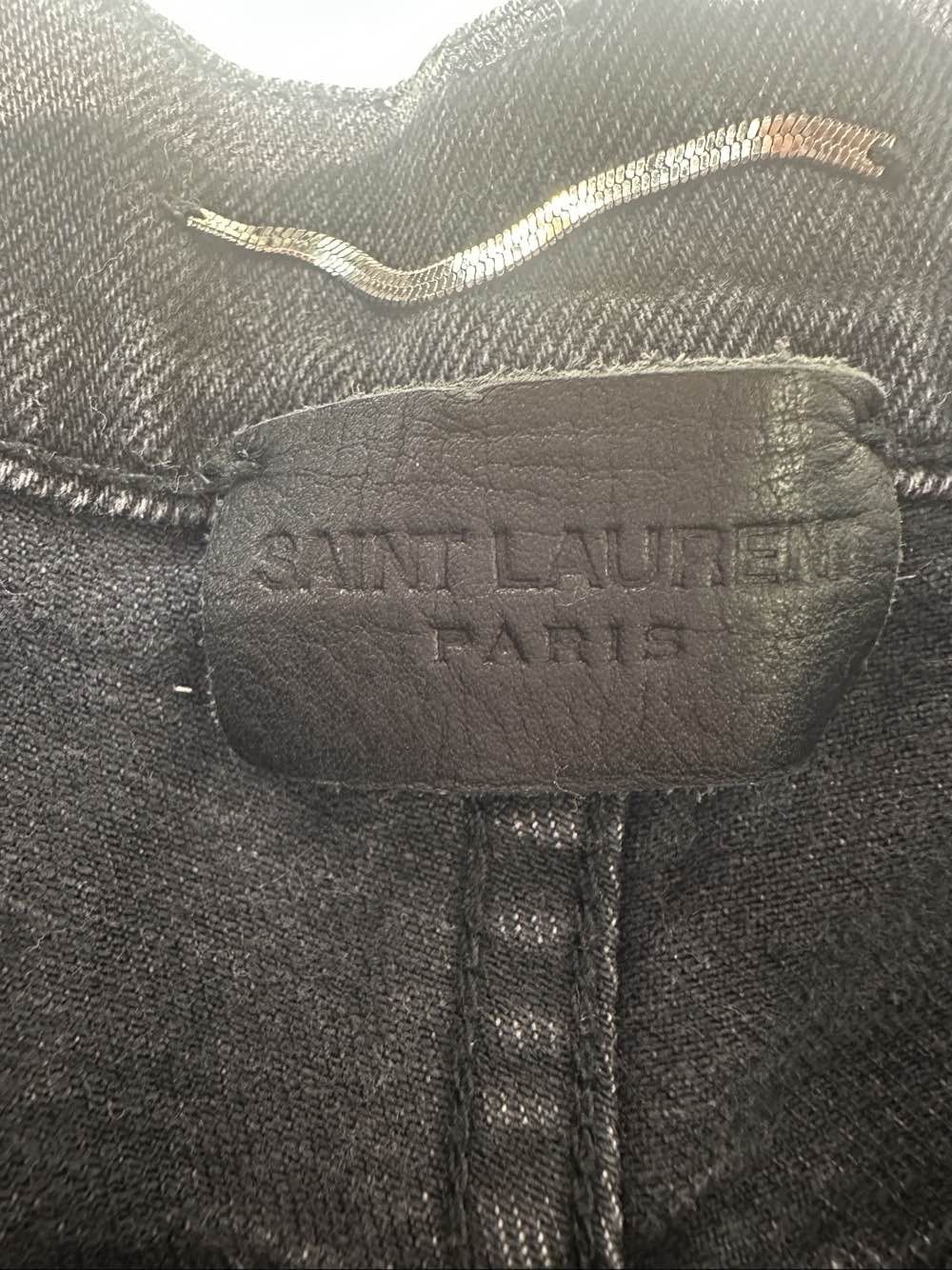 Saint Laurent Paris Saint Laurent Washed Denim Jeans Size 31 Size US 31 - 3 Thumbnail