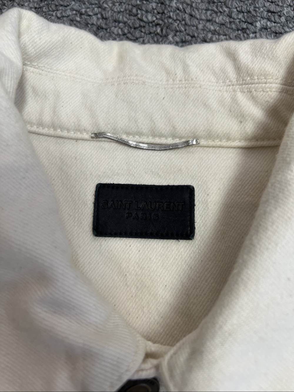 Saint Laurent Paris Saint Laurent Cotton Denim Jacket US L / EU 52-54 / 3 Size US L / EU 52-54 / 3 - 3 Thumbnail