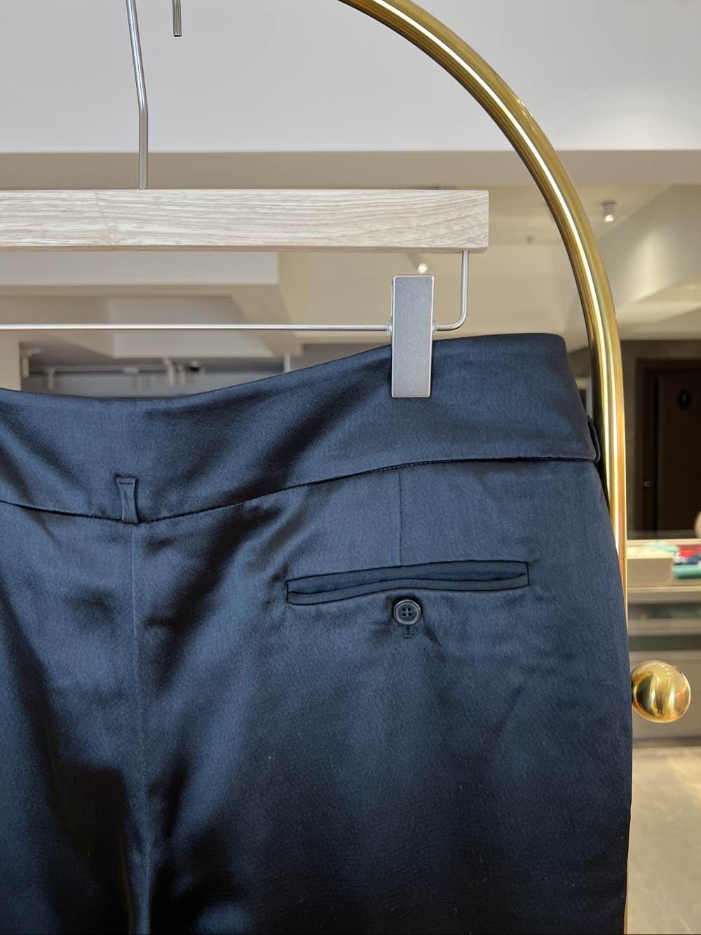 Saint Laurent Paris Saint Laurent Black Casual Pants Size 30 Size US 30 / EU 46 - 7 Thumbnail