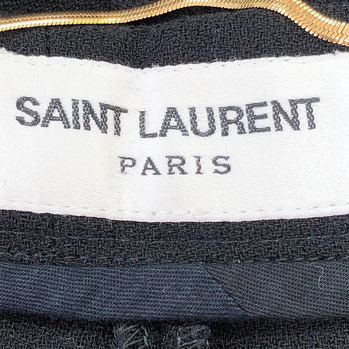 Saint Laurent Paris Saint Laurent Wool Shorts Size IT 42 Size 28" / US 6 / IT 42 - 3 Thumbnail