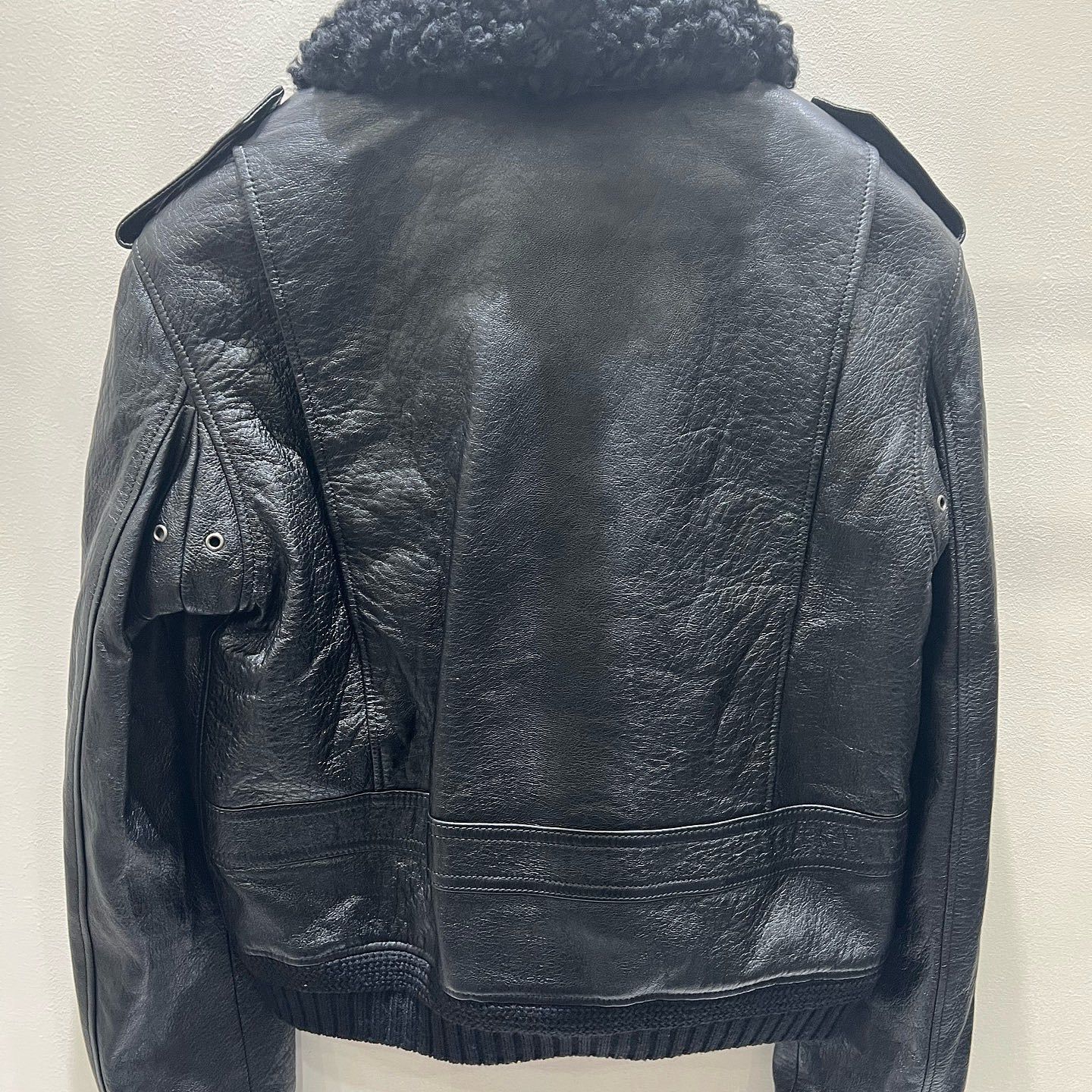 Saint Laurent Paris Saint Laurent Leather Aviator Jacket Size M Size US XXS / EU 40 - 2 Thumbnail